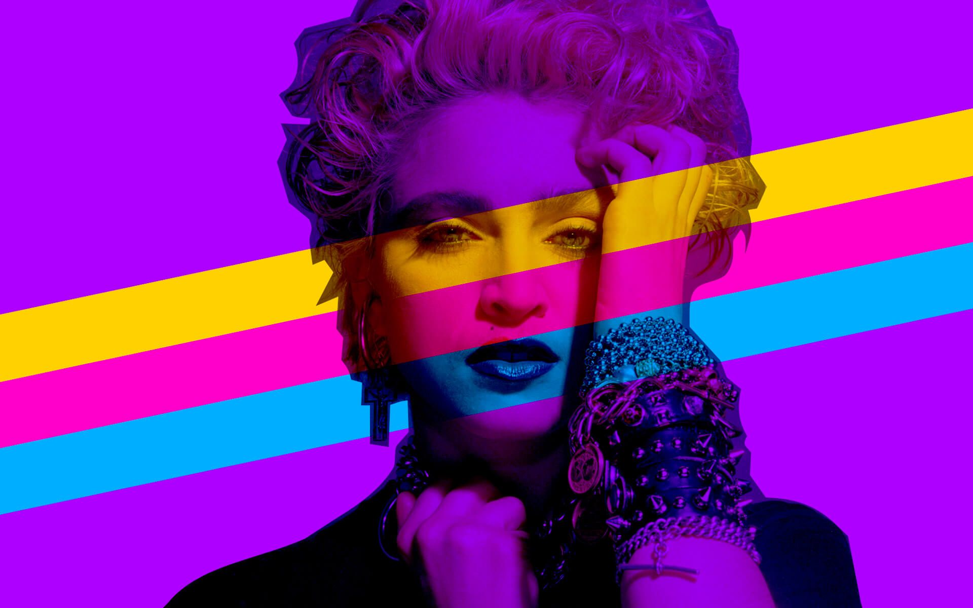 80s Retro Desktop Wallpaper Background