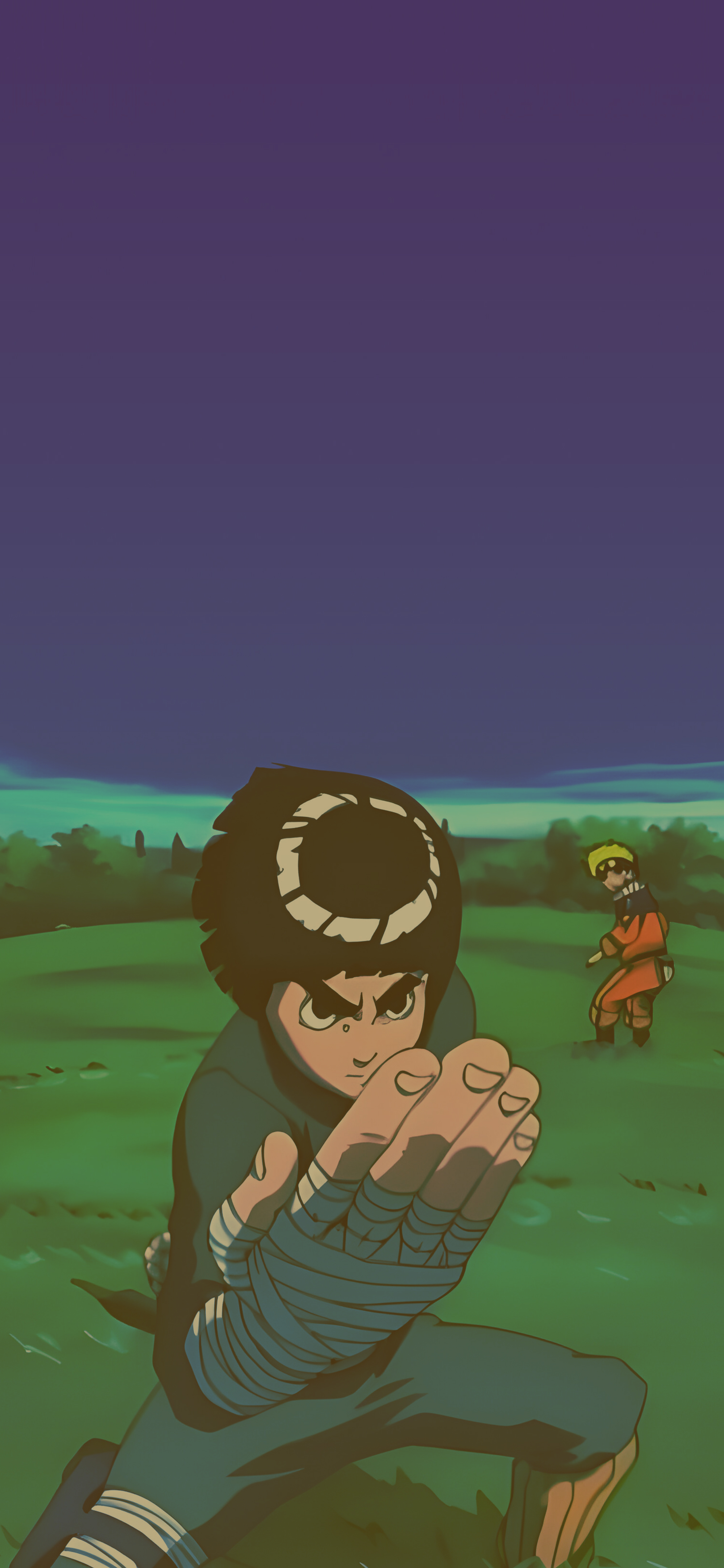 Rock Lee Naruto Action Wallpaper