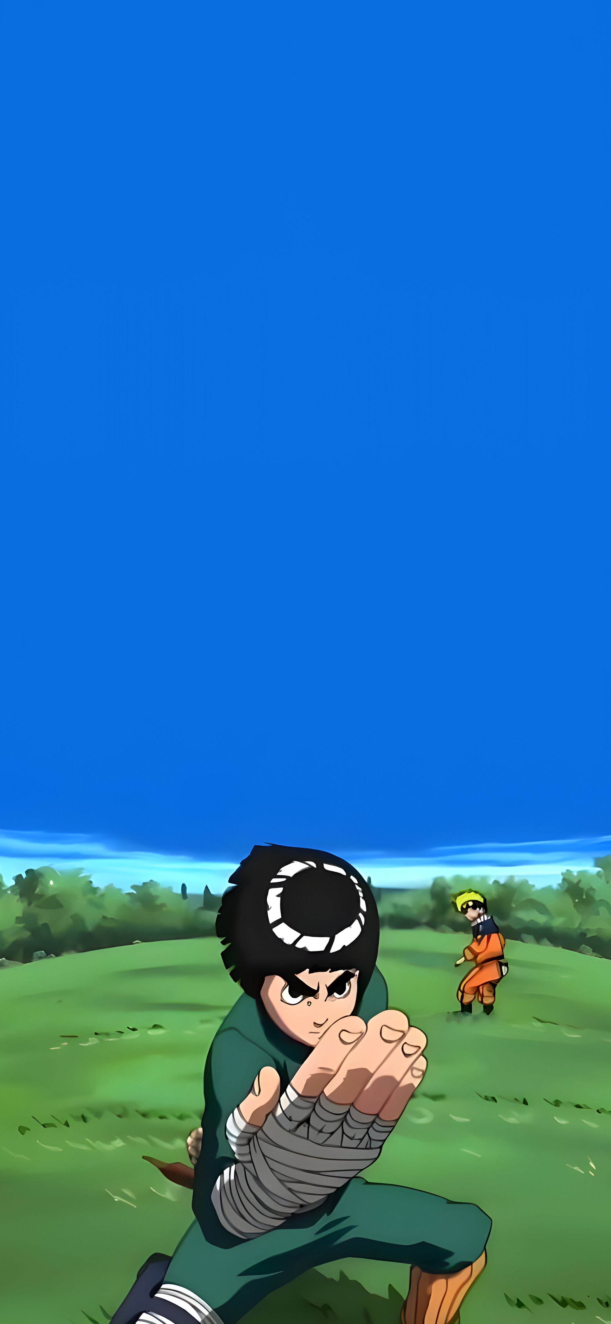 Rock Lee Naruto Action Wallpaper