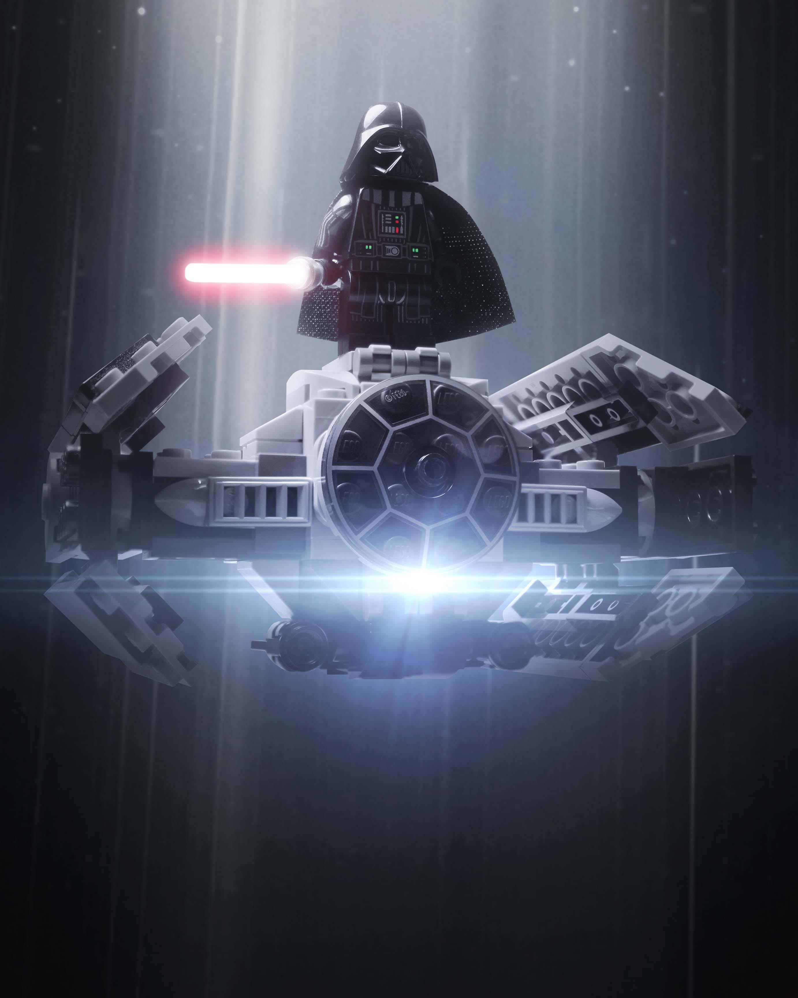 Lego pic in Photohop of Vader