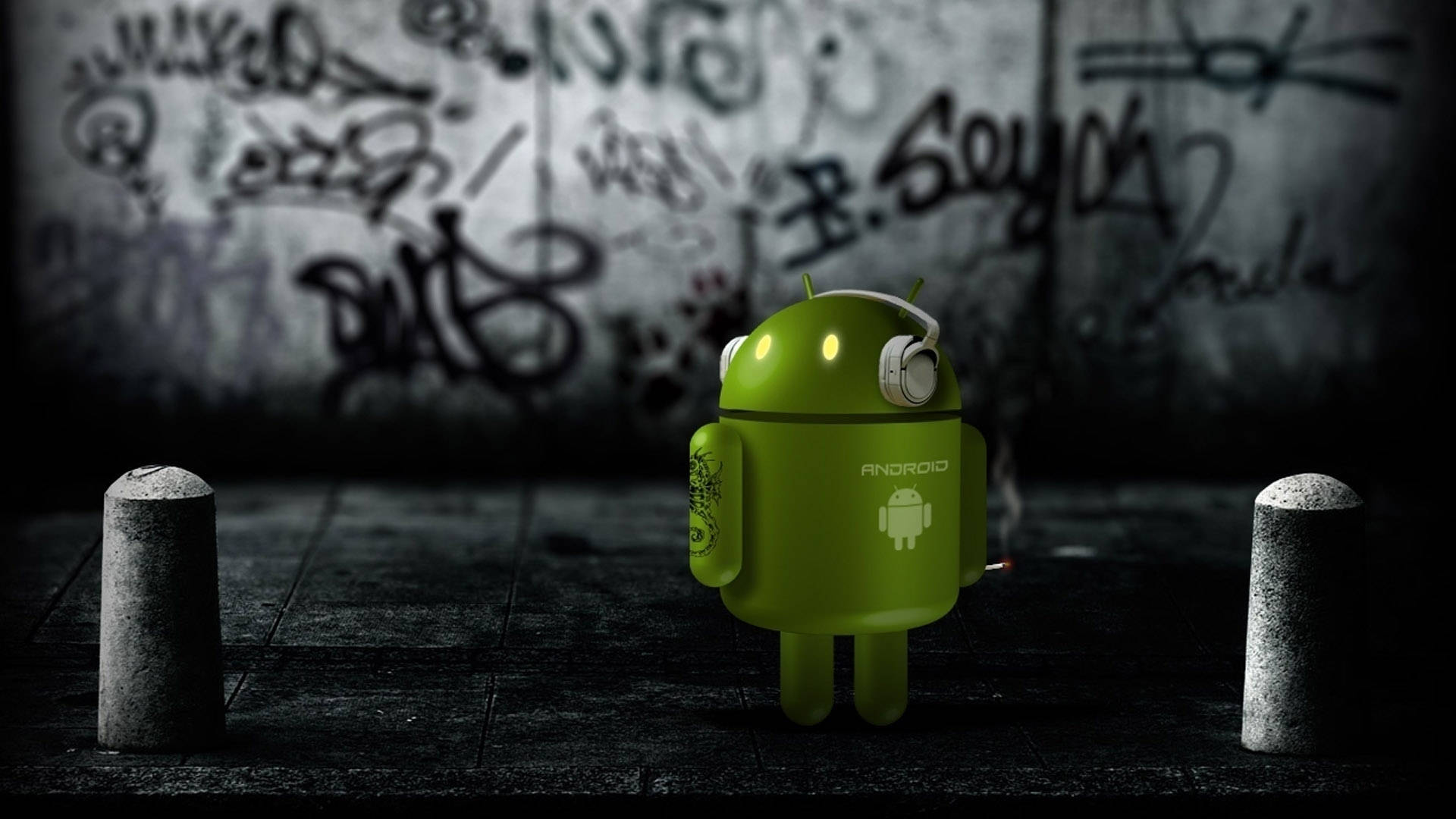 Download Android Robot Painted