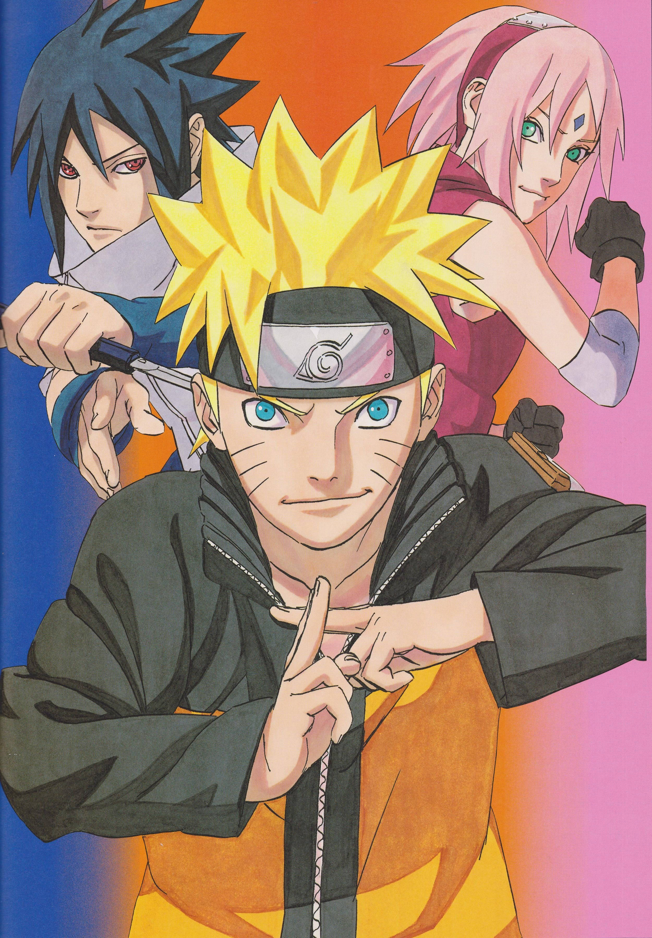 Sakura Sasuke Naruto iPhone Wallpaper