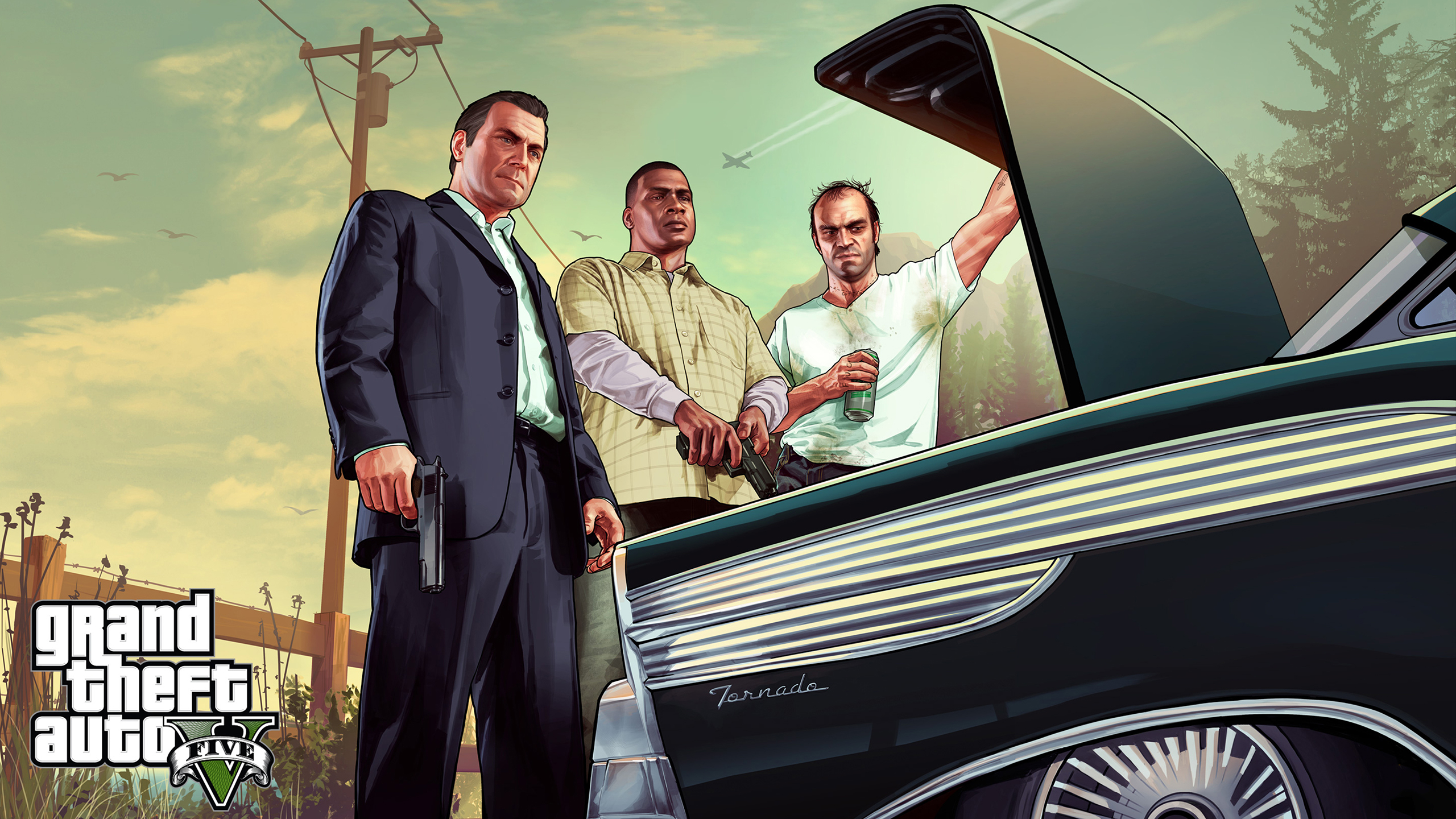 GTA 5 Car Trunk 2K Wallpaper x