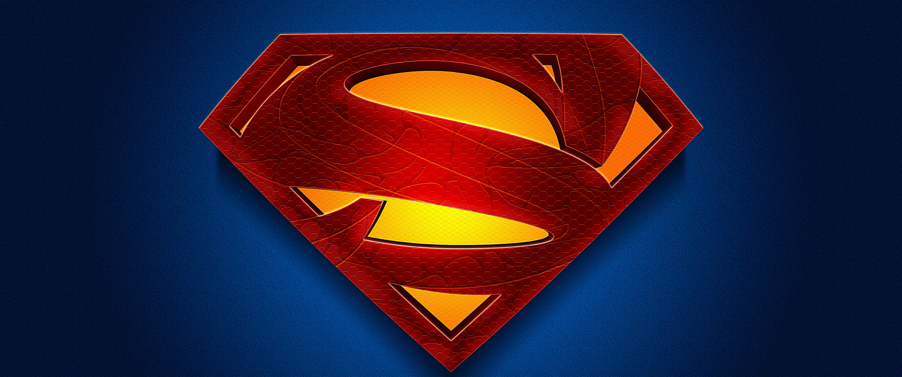 Superman Wallpaper 4K, Logo, DC Superheroes