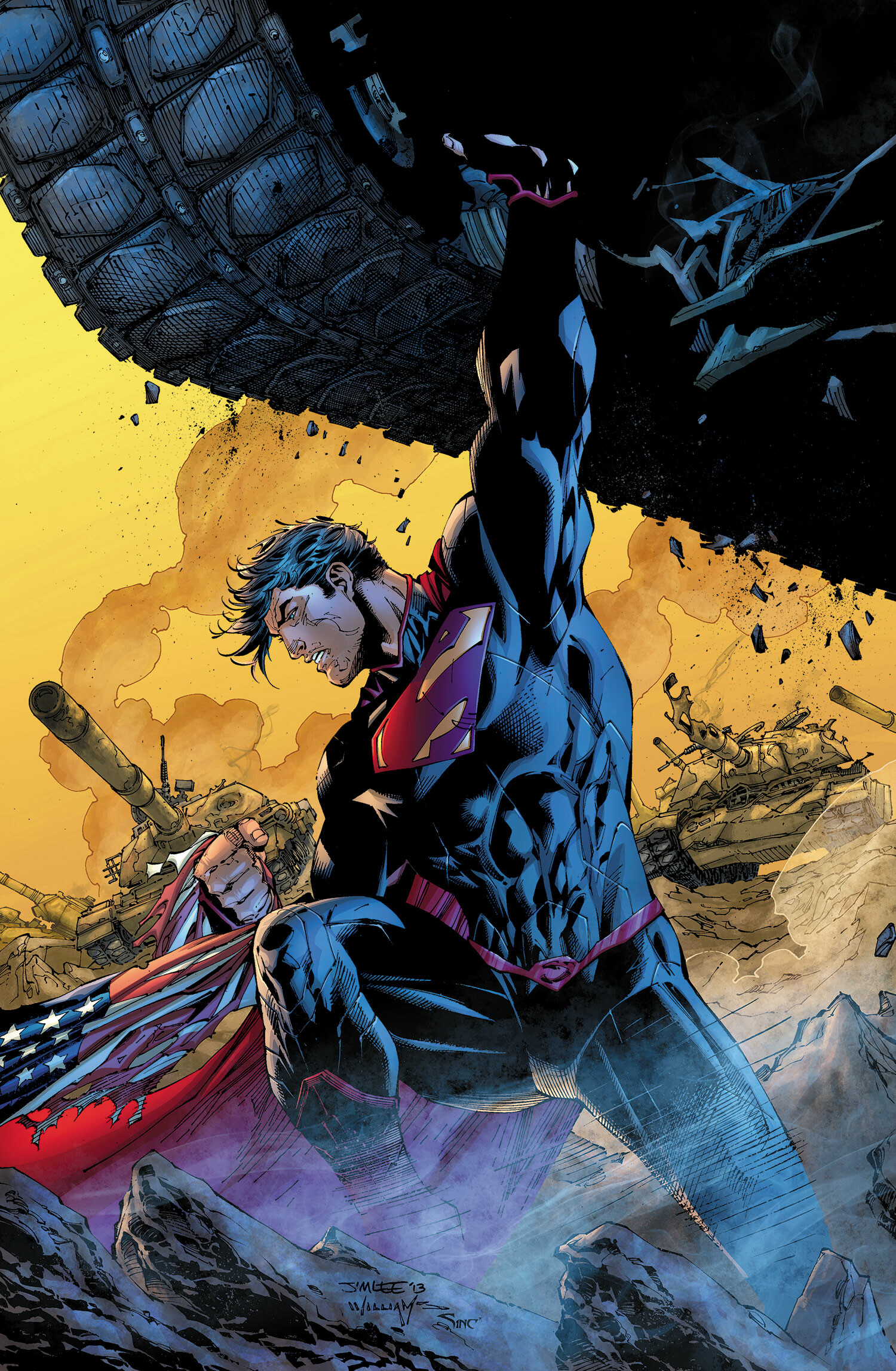 Superman by Jim Lee Wallpaper 24