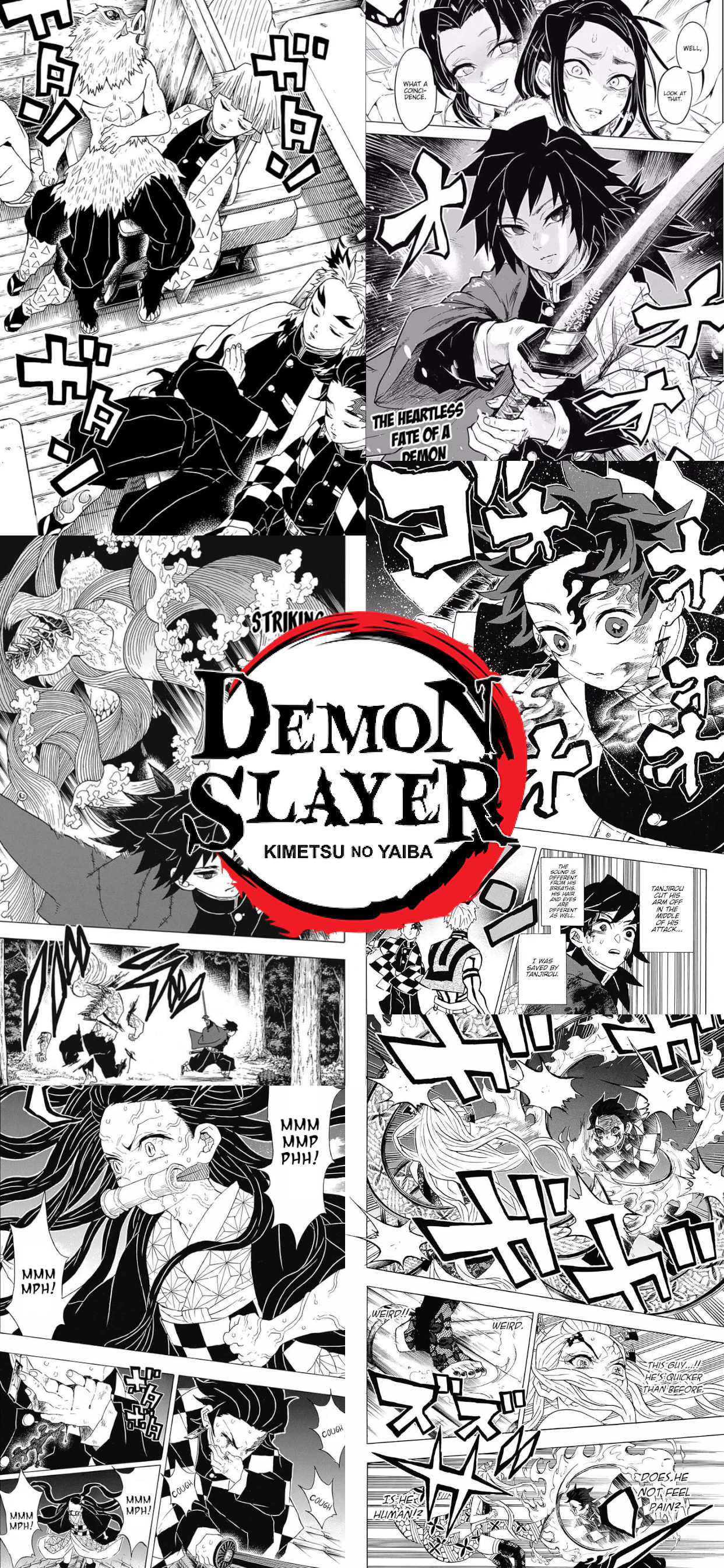 Demon Slayer Manga Pop Wallpaper, r