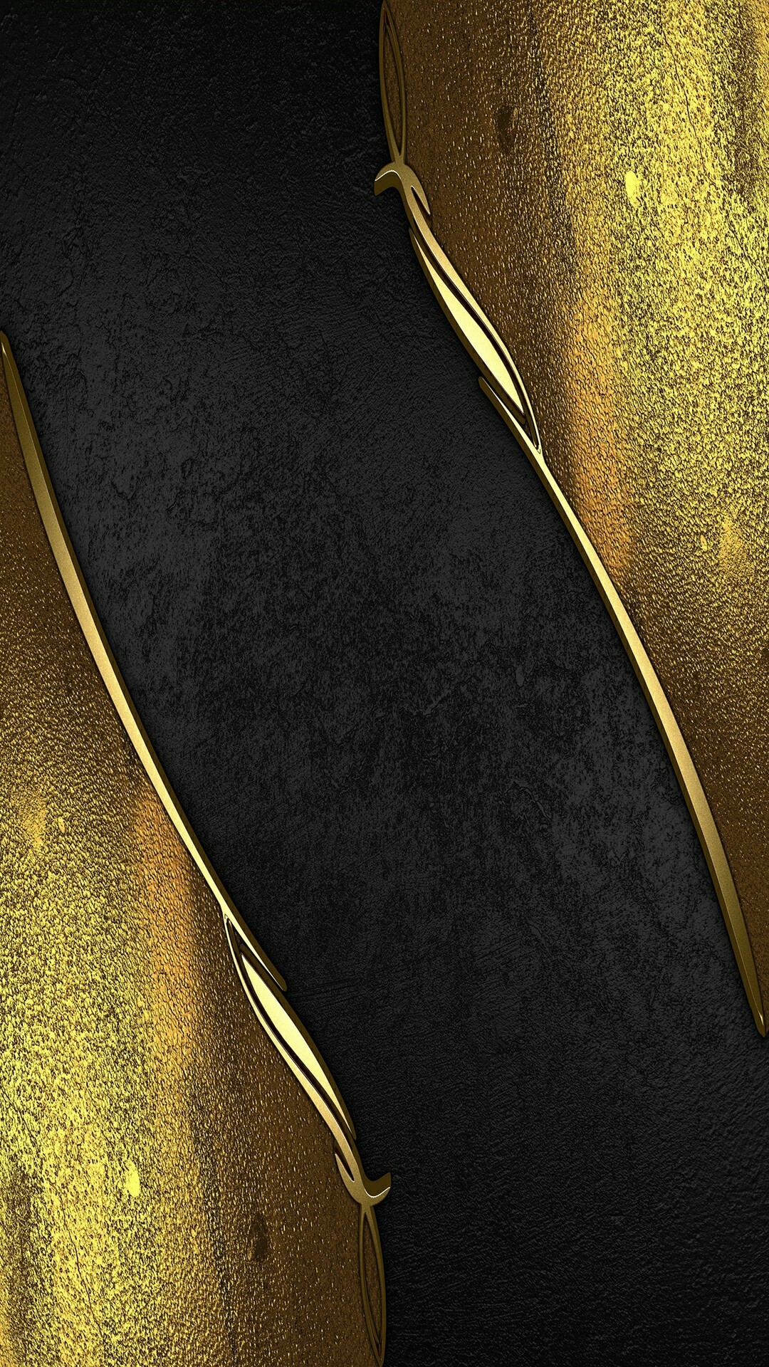 Gold And Black Wallpaper