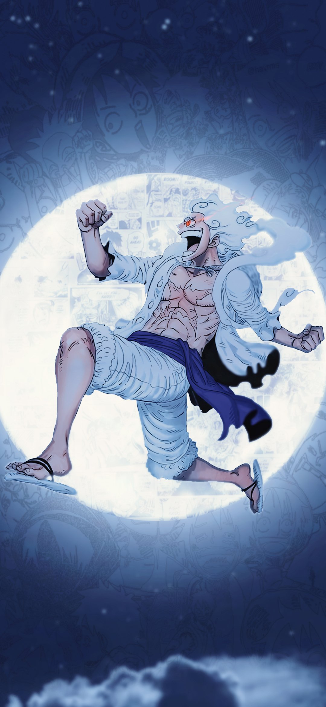 Download Monkey D. Luffy Anime One Piece Phone Wallpaper