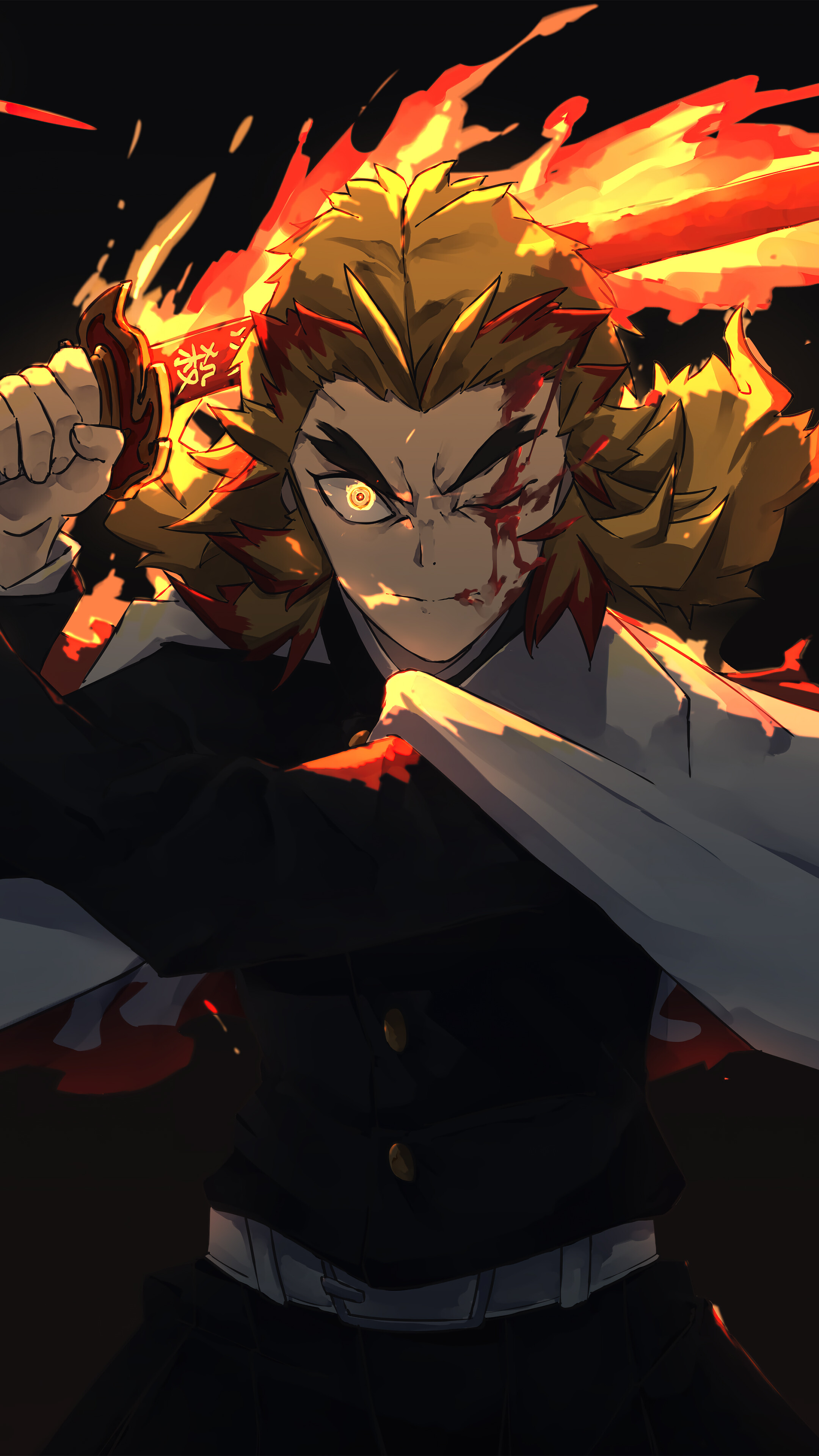 Demon Slayer Kyojuro Flame Hashira