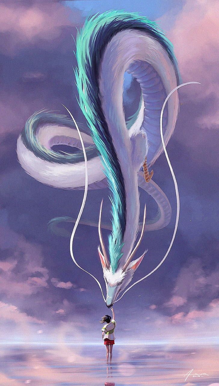 Awesome Haku Dragon Wallpaper
