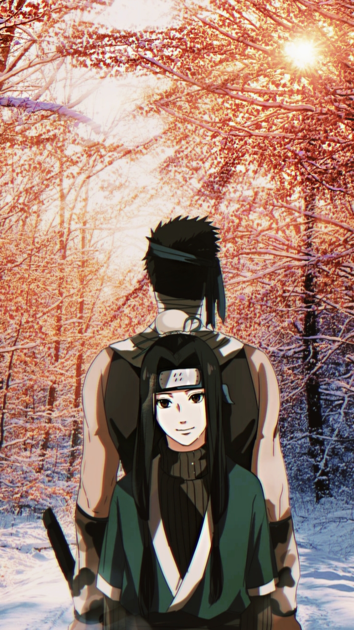 Haku and zabuza wallpaper I made