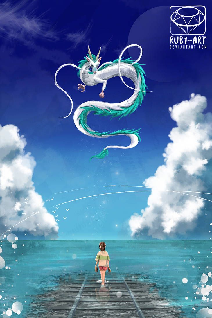 Spirited Away Fanart by Ruby-Art