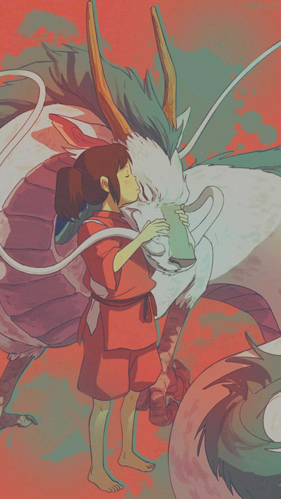 magical dragon Haku from Spirited Away