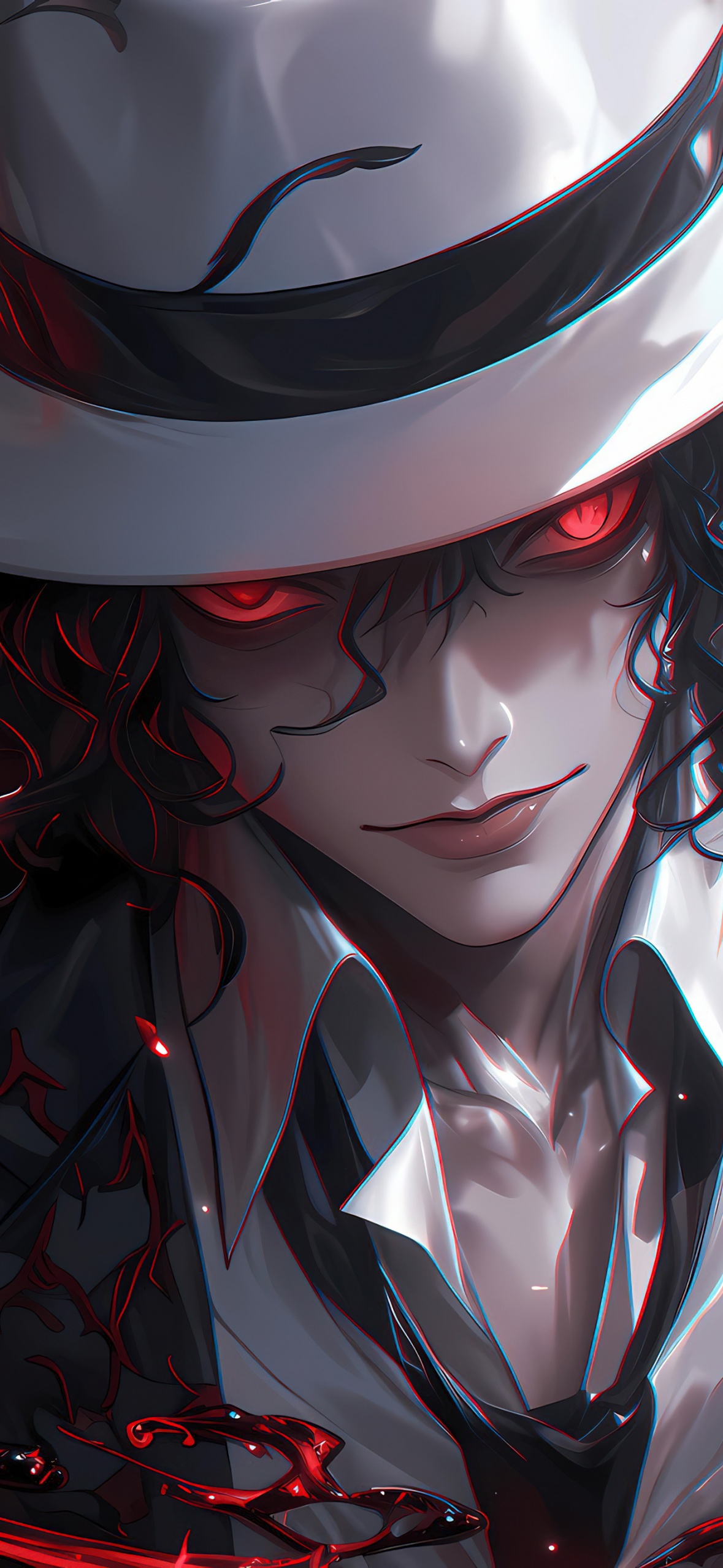 Muzan Kibutsuji Wallpaper 4K, AI art