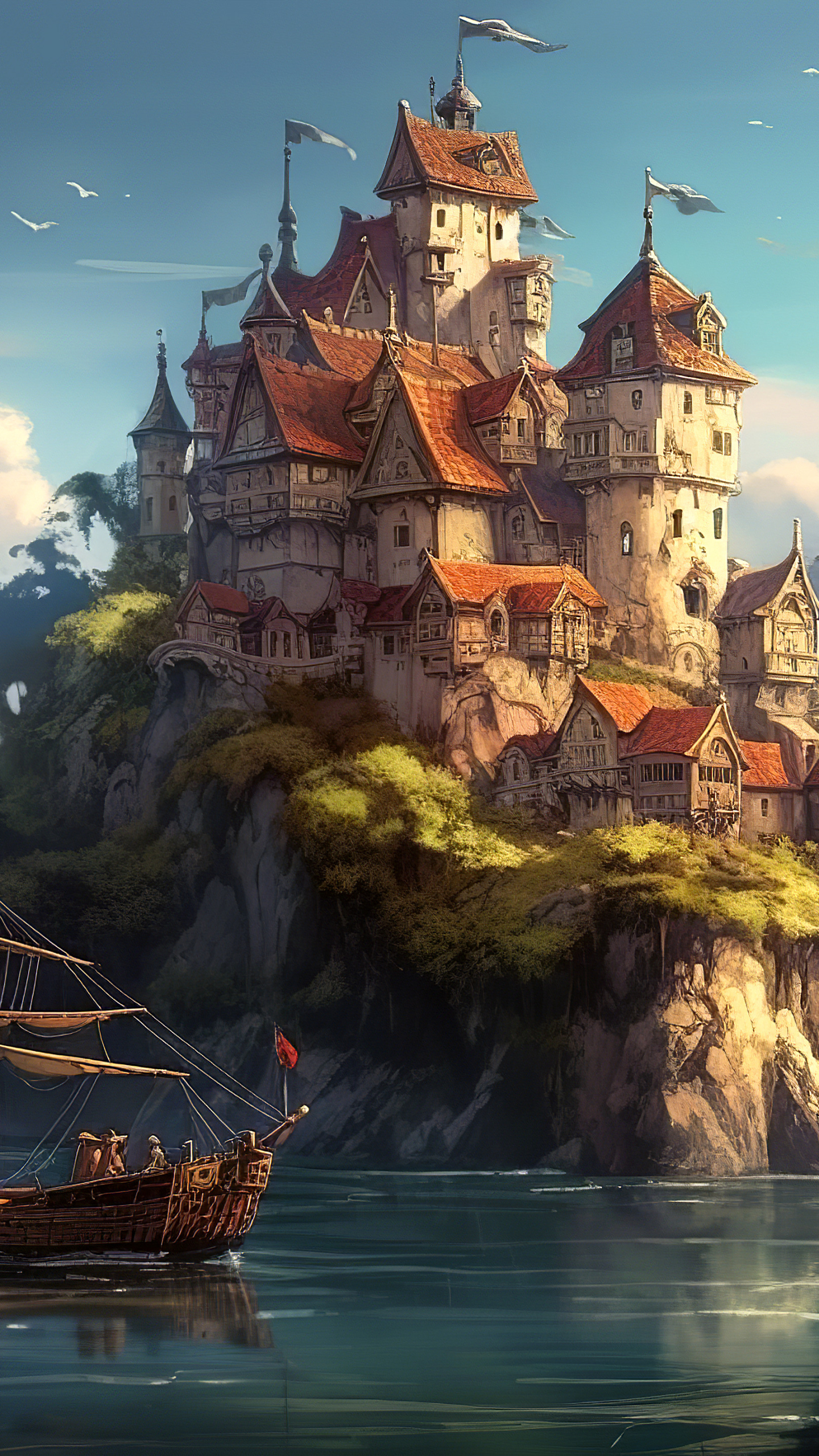 Castle iPhone Wallpaper