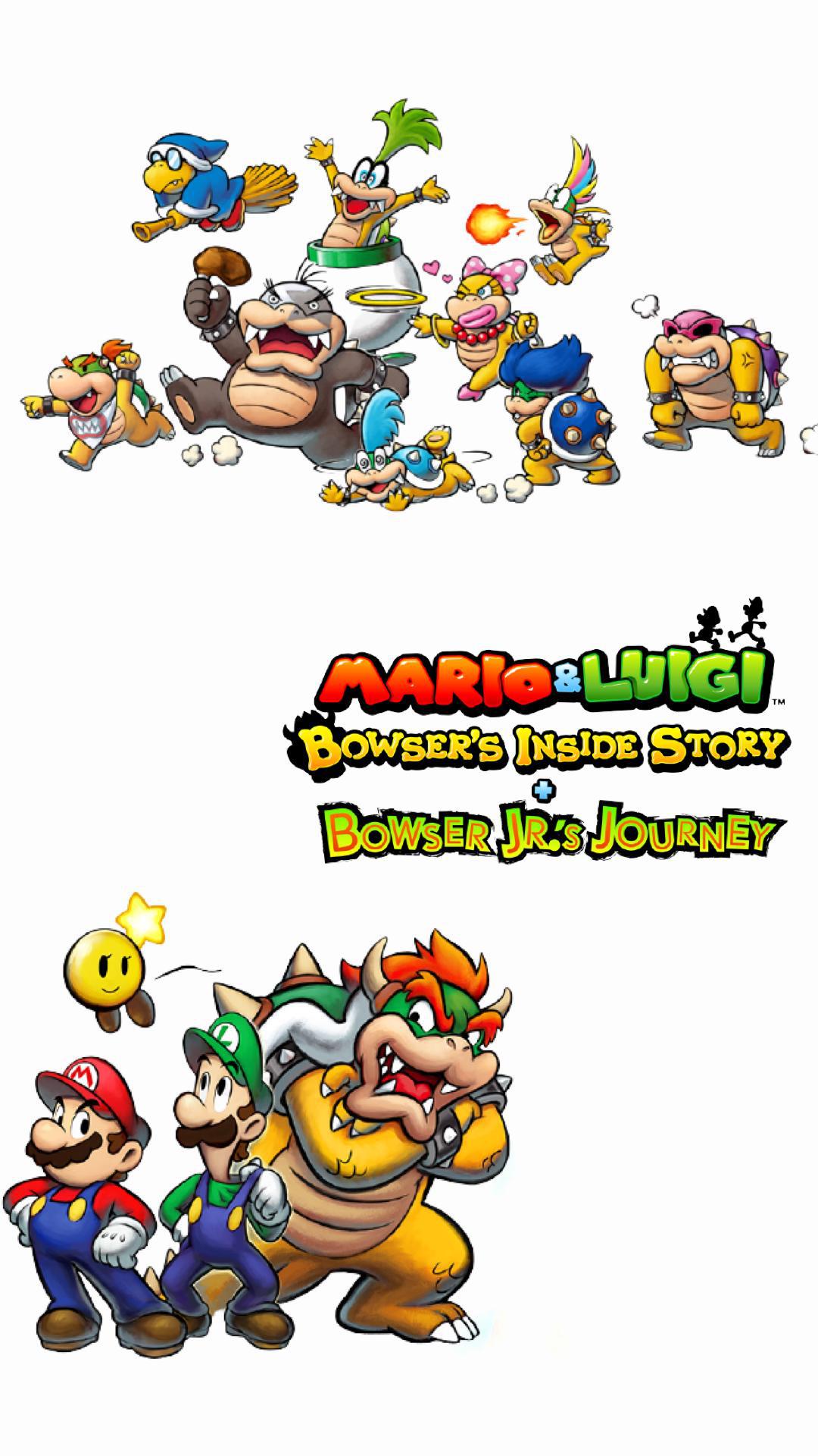 Some mario and luigi series wallpaper
