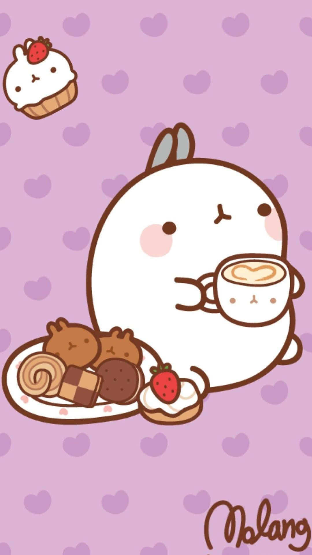 Kawaii Japanese Food Wallpaper