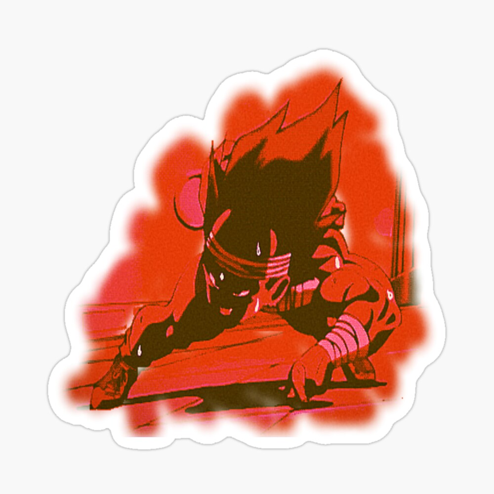 Vegeta training gravity room Poster