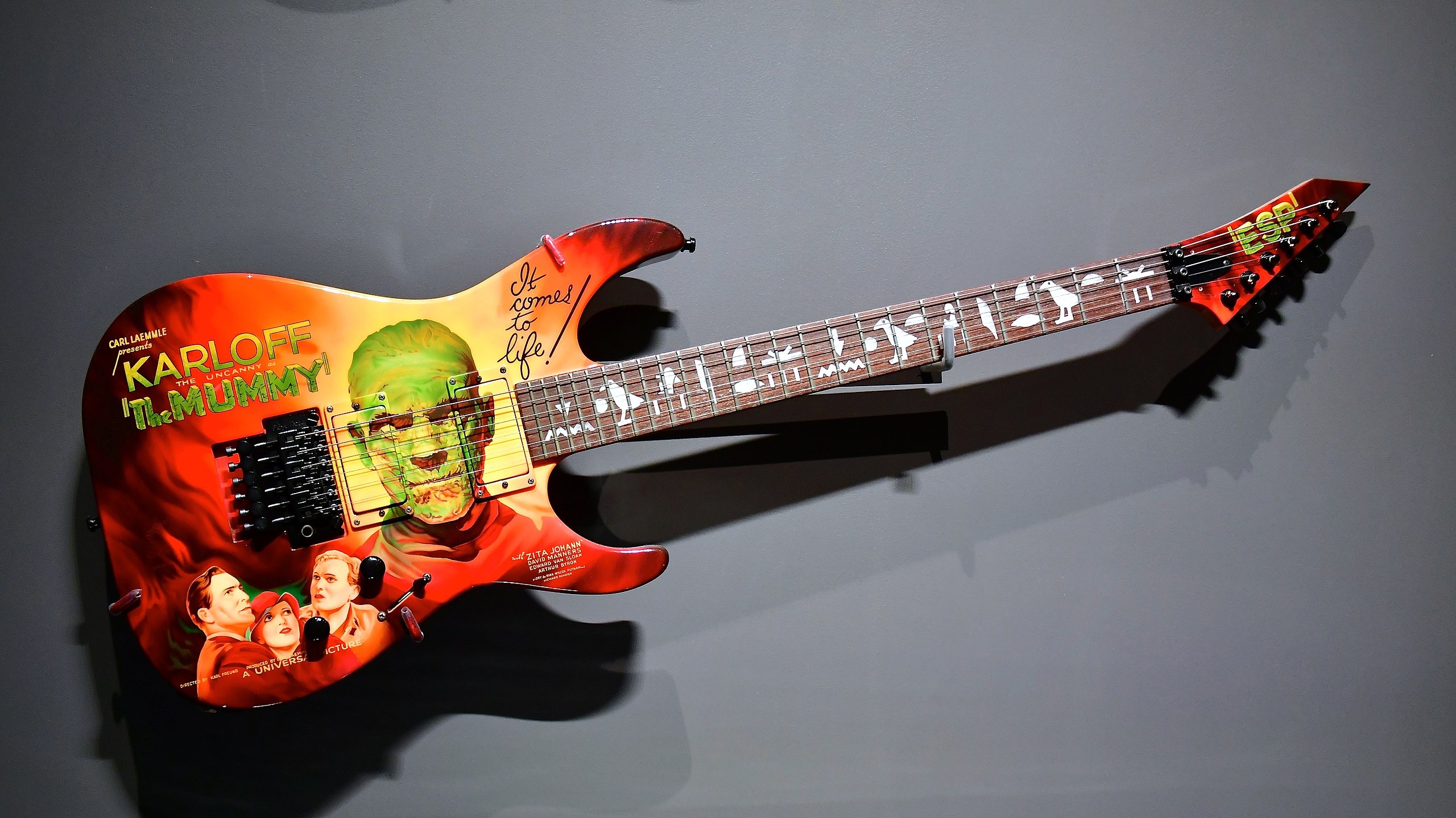 Mummy Guitar Peabody Essex Museum
