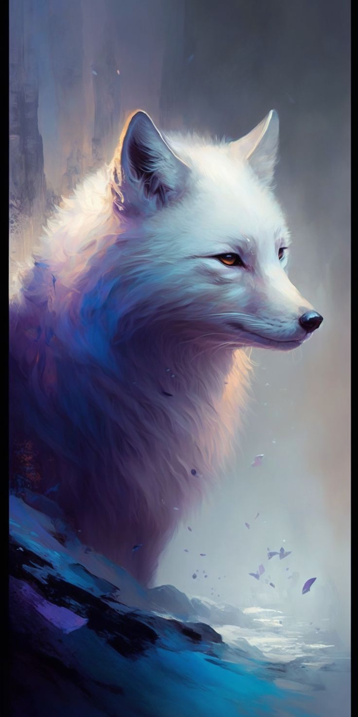 An adorable Arctic Fox