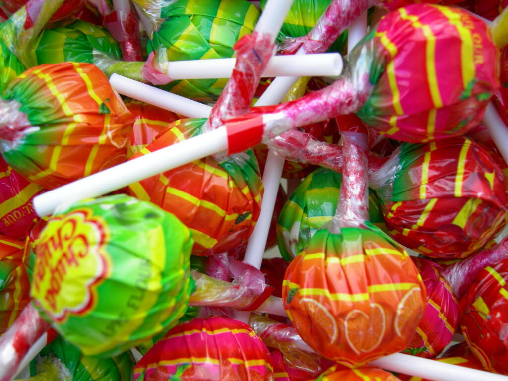 CHUPA CHUPS LOLLIPOPS, 5LBS