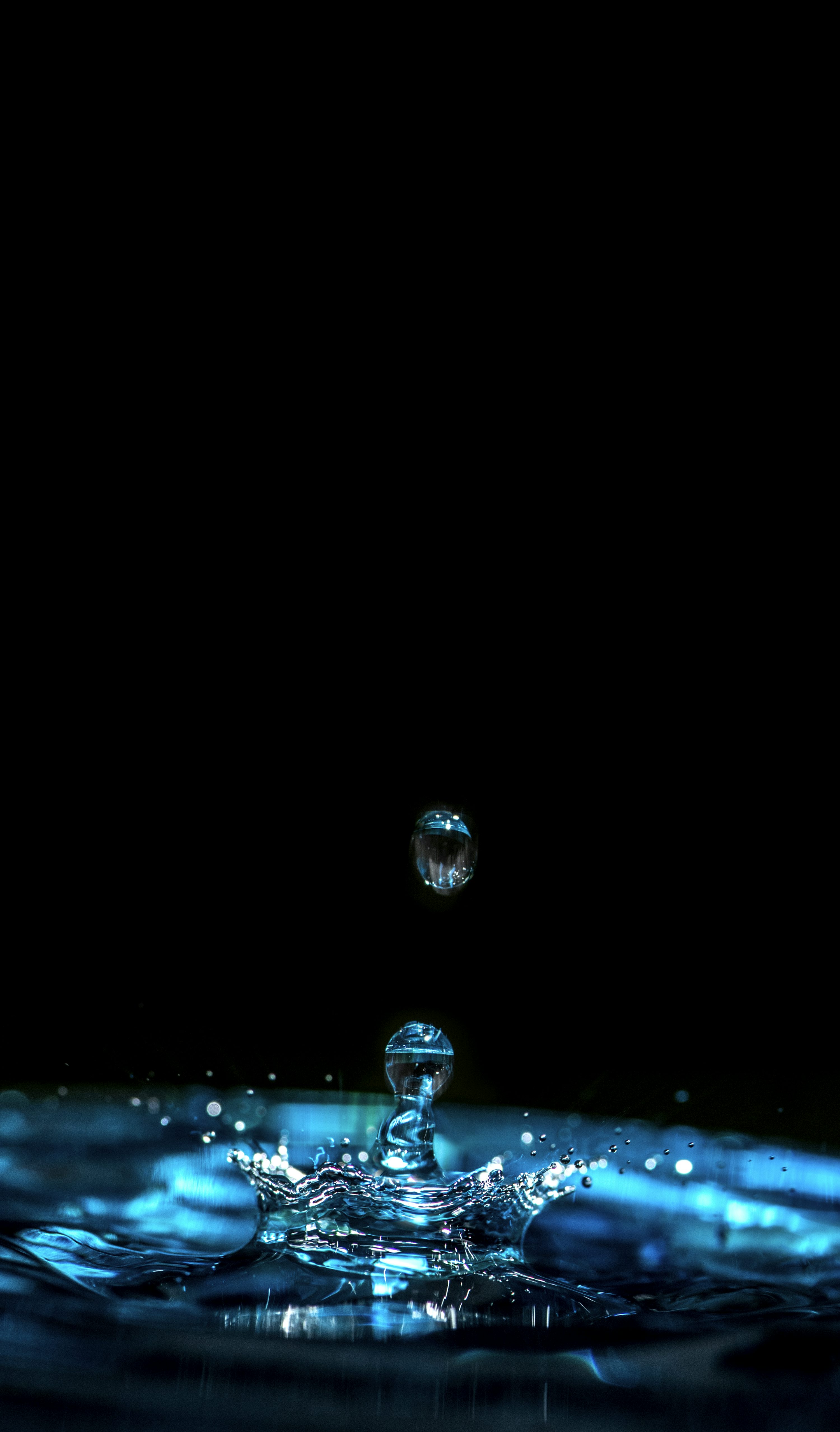 Black And Blue Background Picture