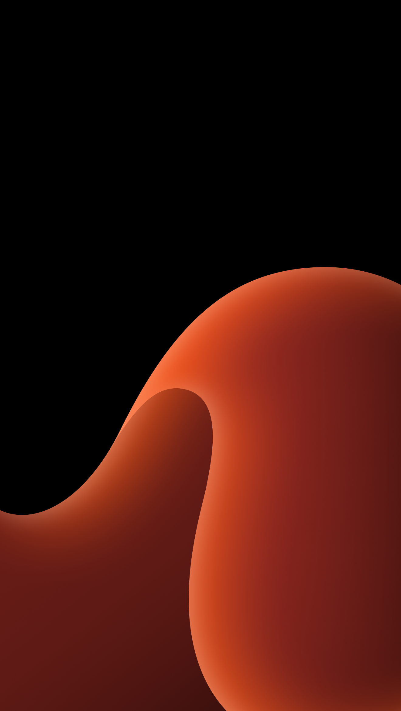 OLED optimized Fold wallpaper for iPhone