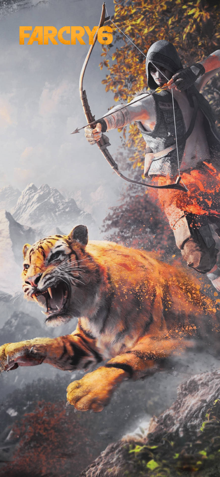 Tiger Far Cry iPhone Wallpaper