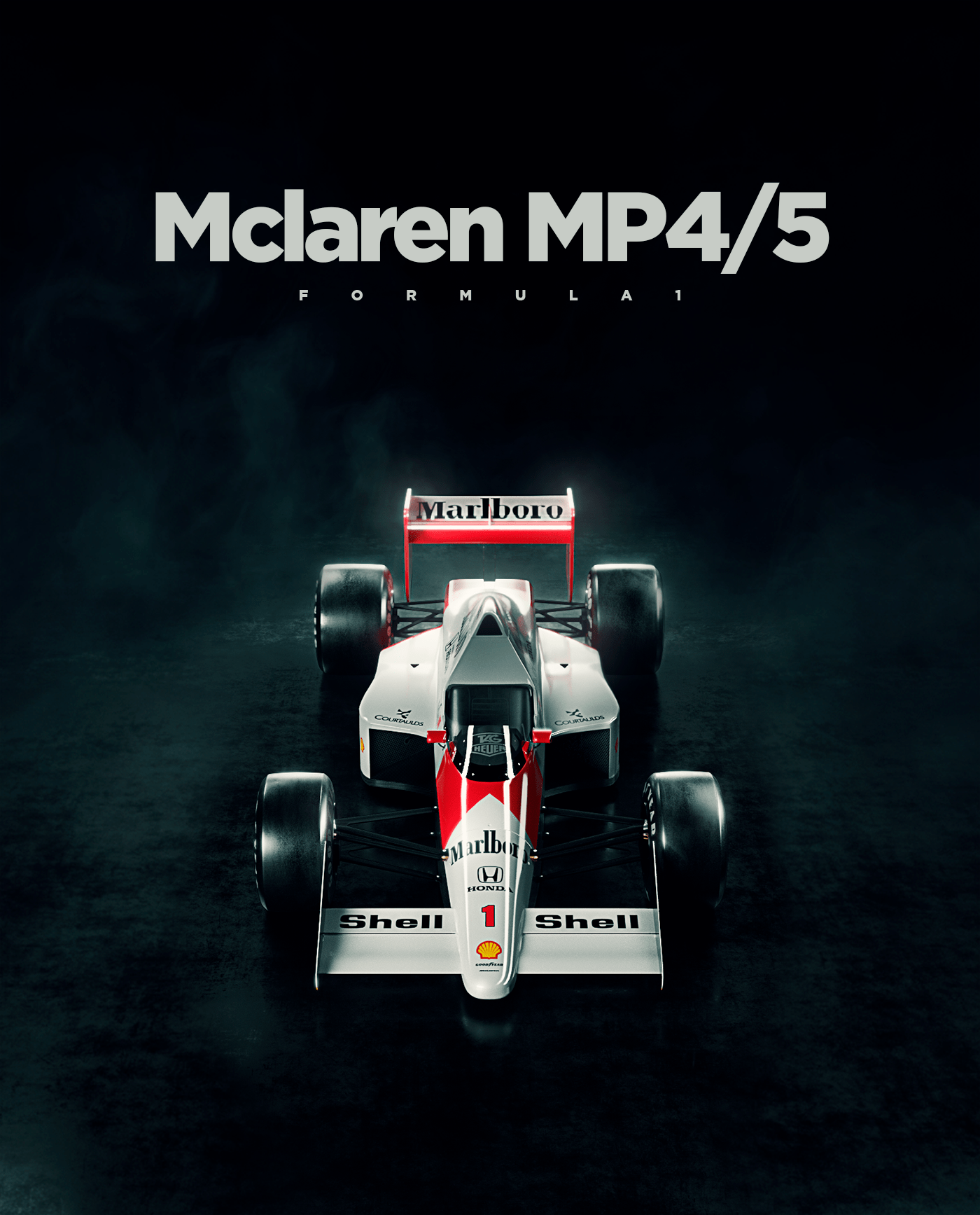 Mclaren MP4 5. Ayrton Senna - Behance