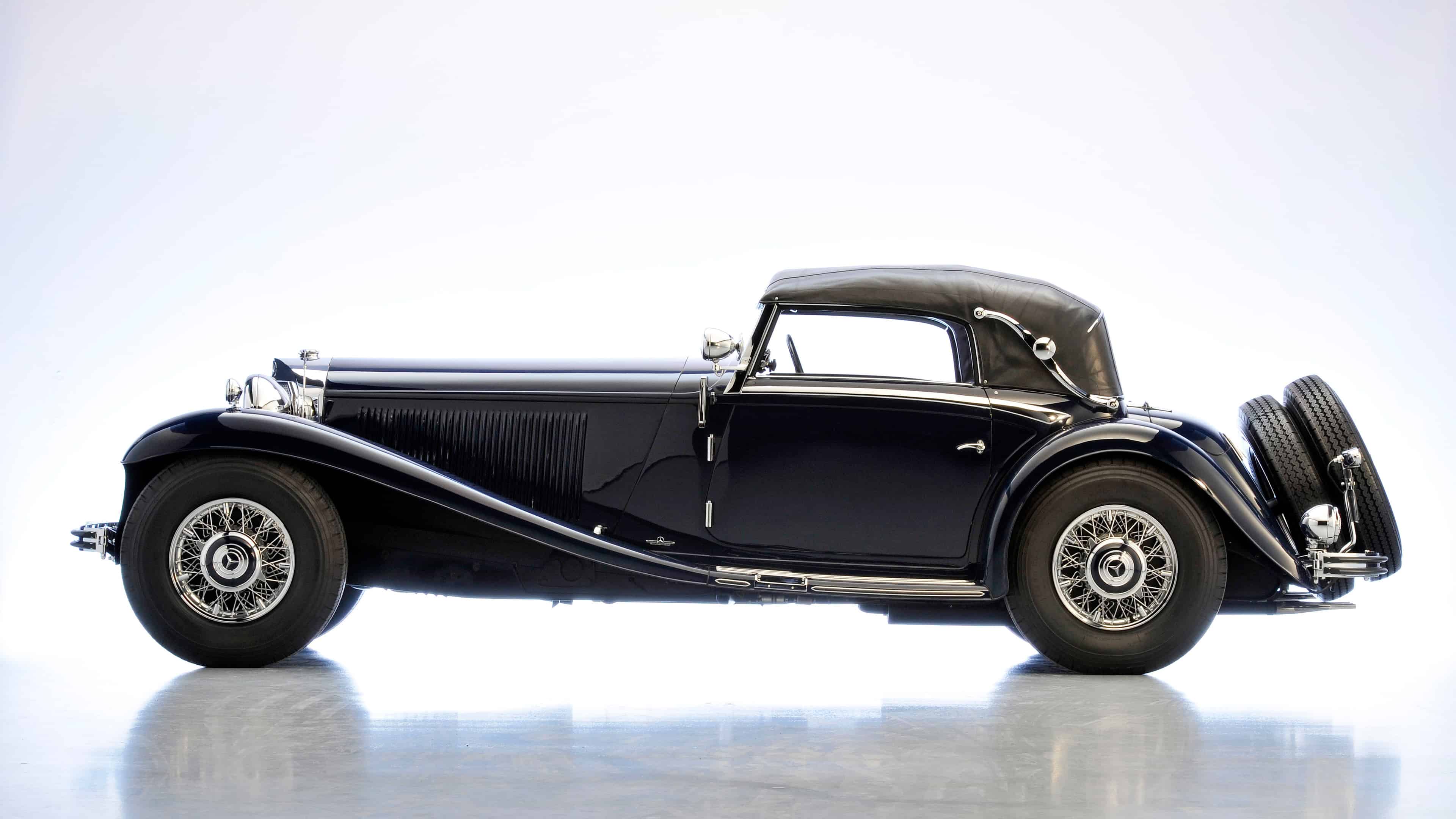 Mercedes Vintage UHD 4K Wallpaper