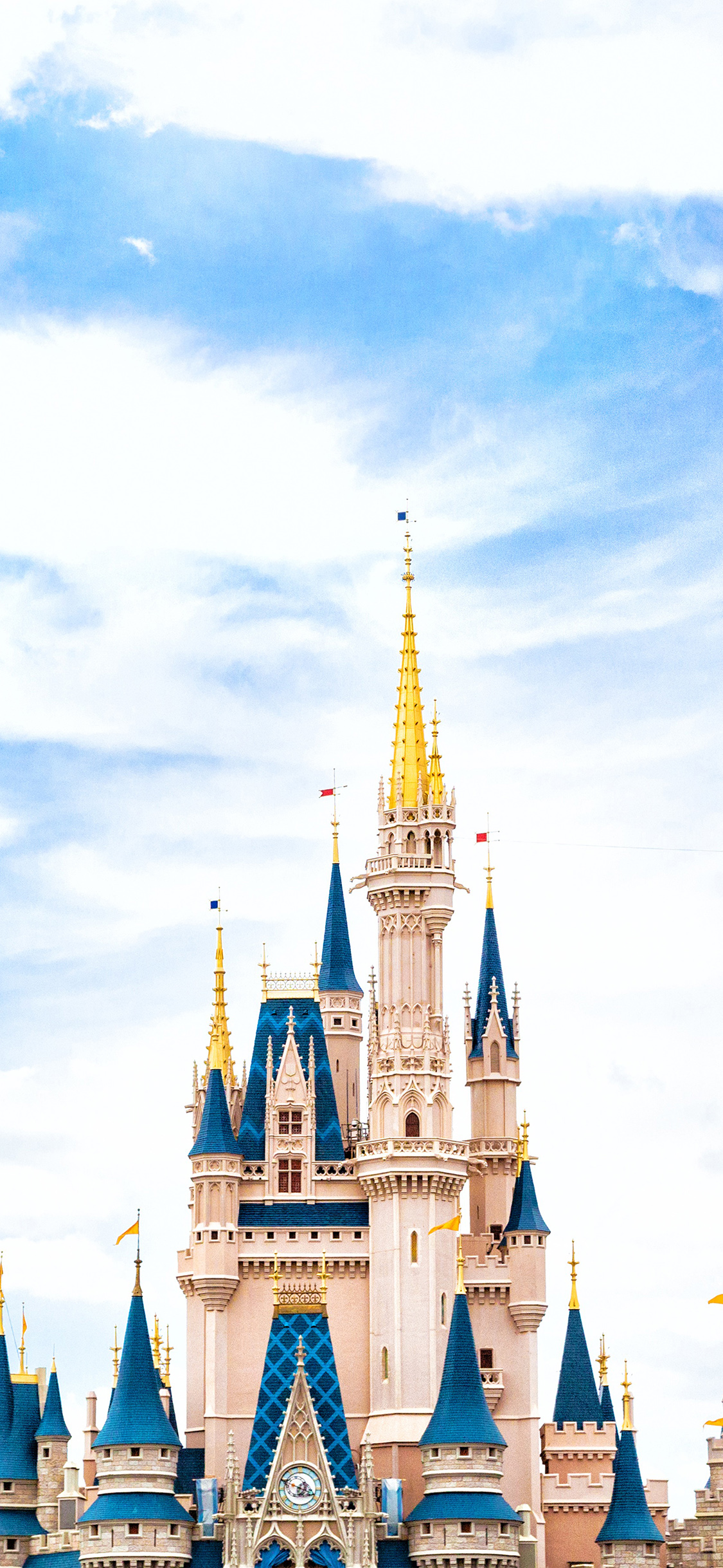Disney World Castle Sky Wallpaper