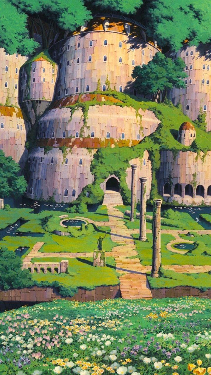 Here's a wallpaper for your phone maybe. Castle in the sky I have more but can only post one picture at a time