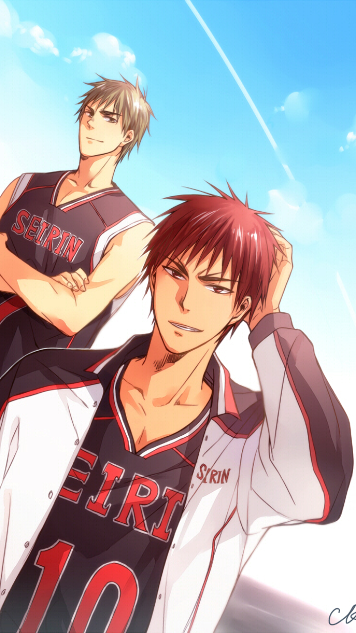 Taiga Kagami Teppei Kiyoshi Anime