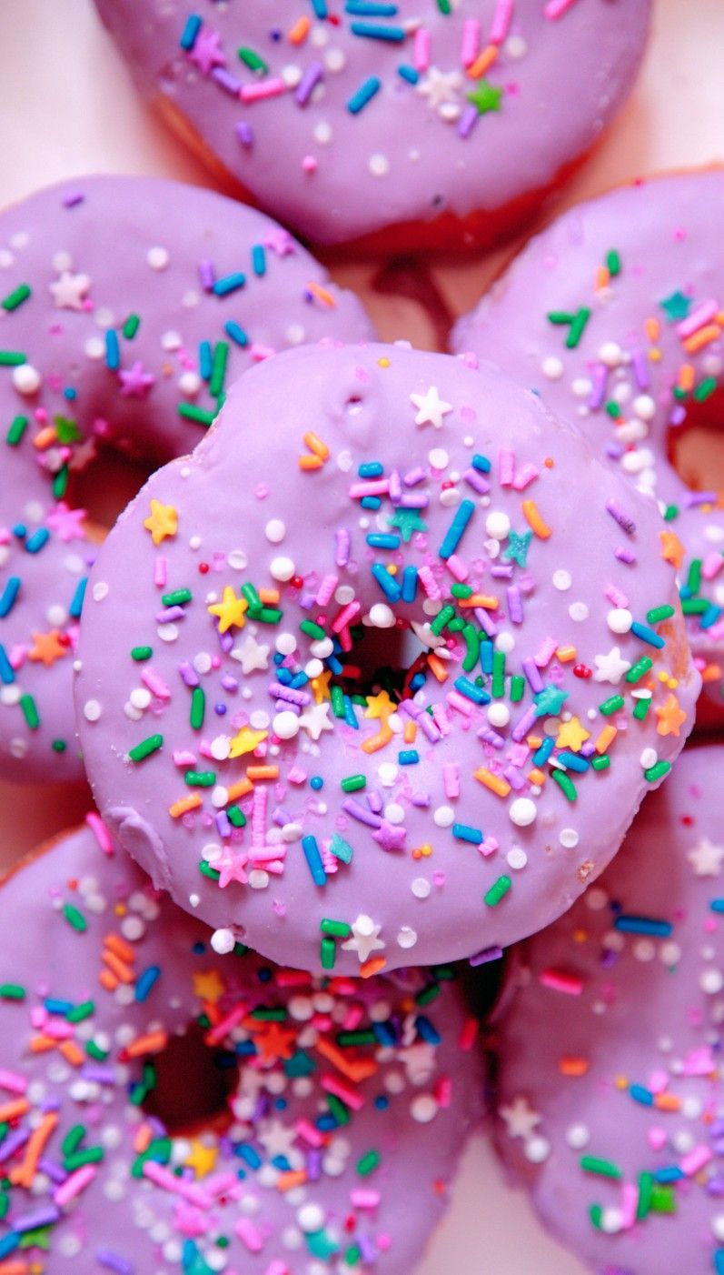 Donut IPhone wallpaper background