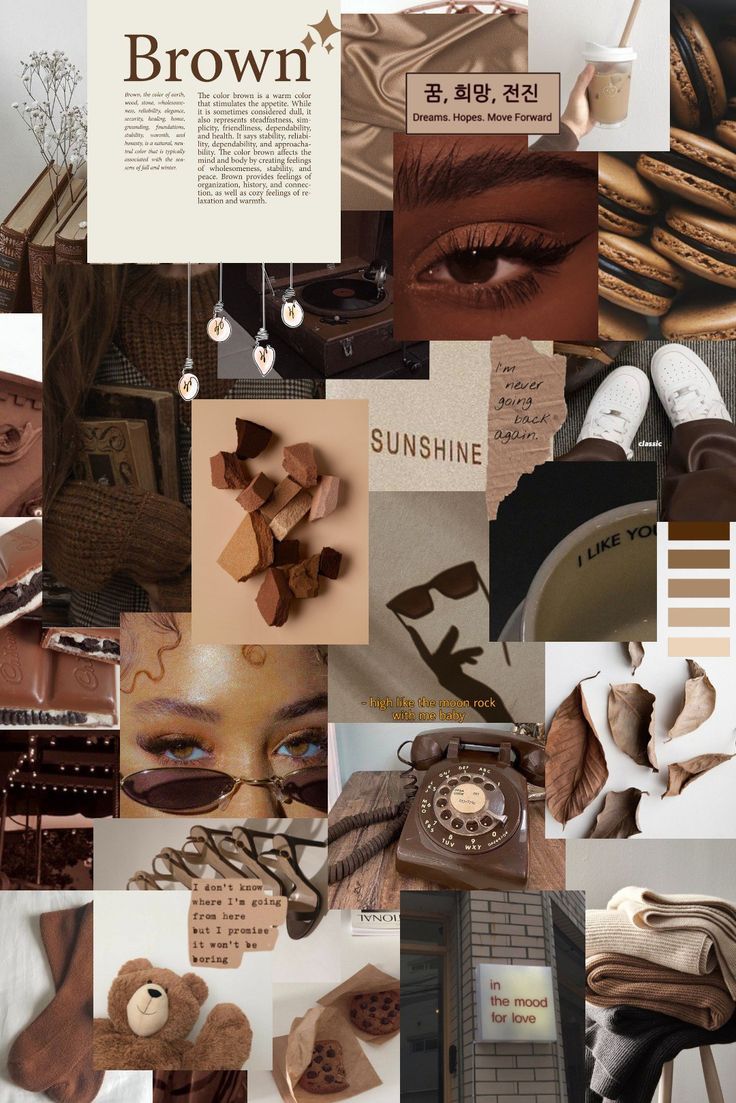 Brown wallpaper. Black aesthetic wallpaper, iPhone wallpaper girly, Black girl magic art