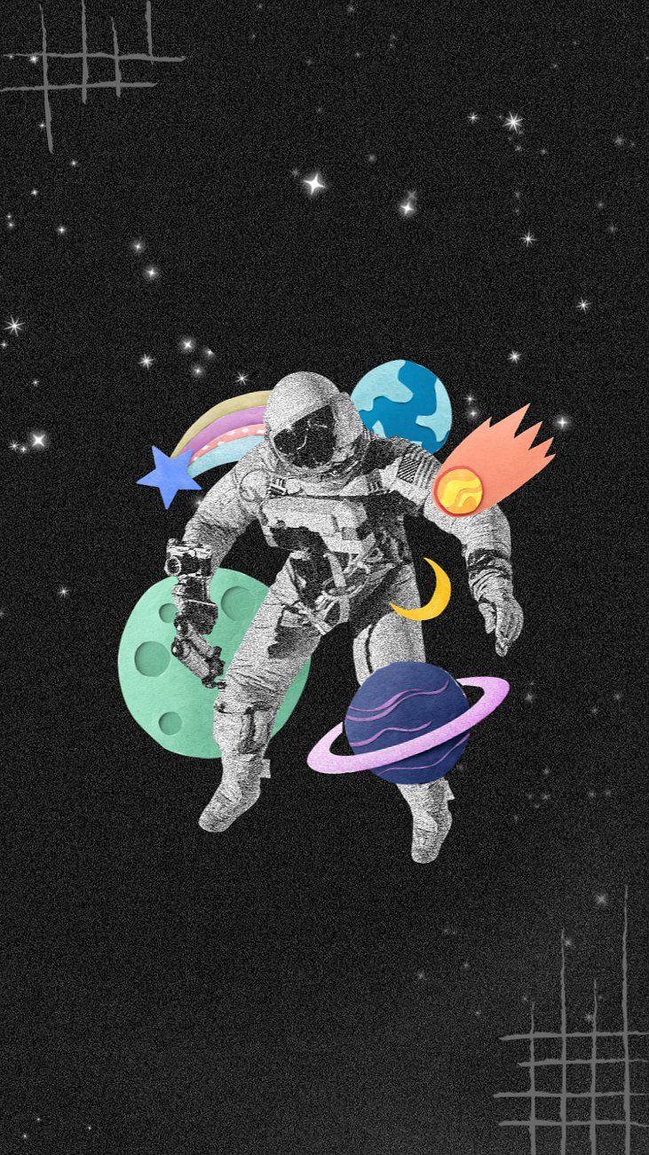 Astronaut space aesthetic iPhone