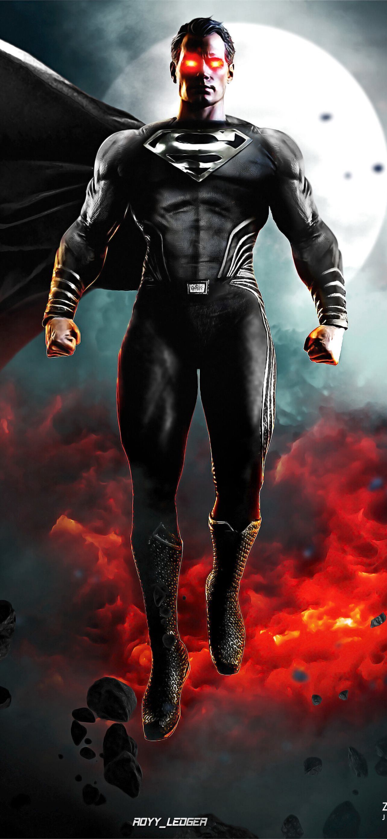 ZS Justice League Black Suit Superman