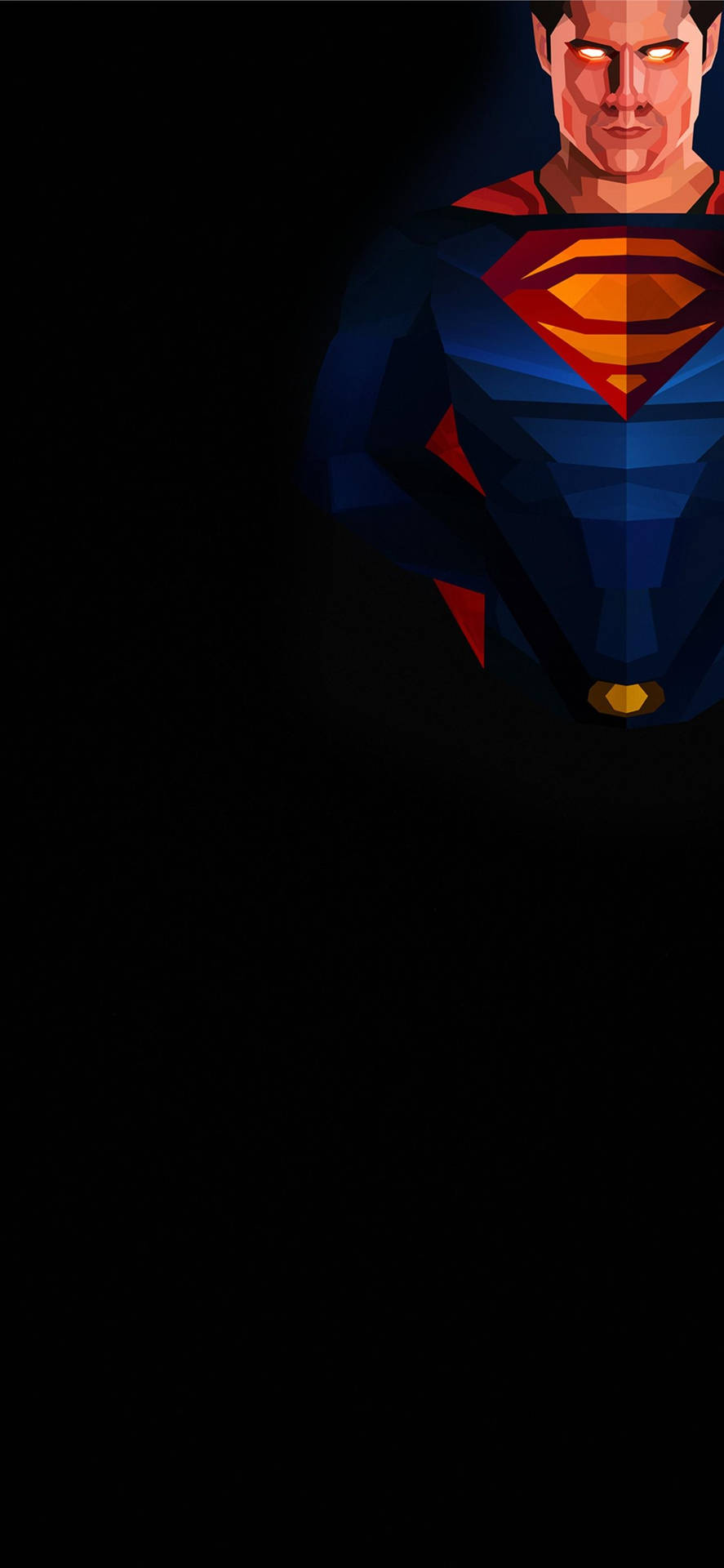 Superman Symbol iPhone Wallpaper