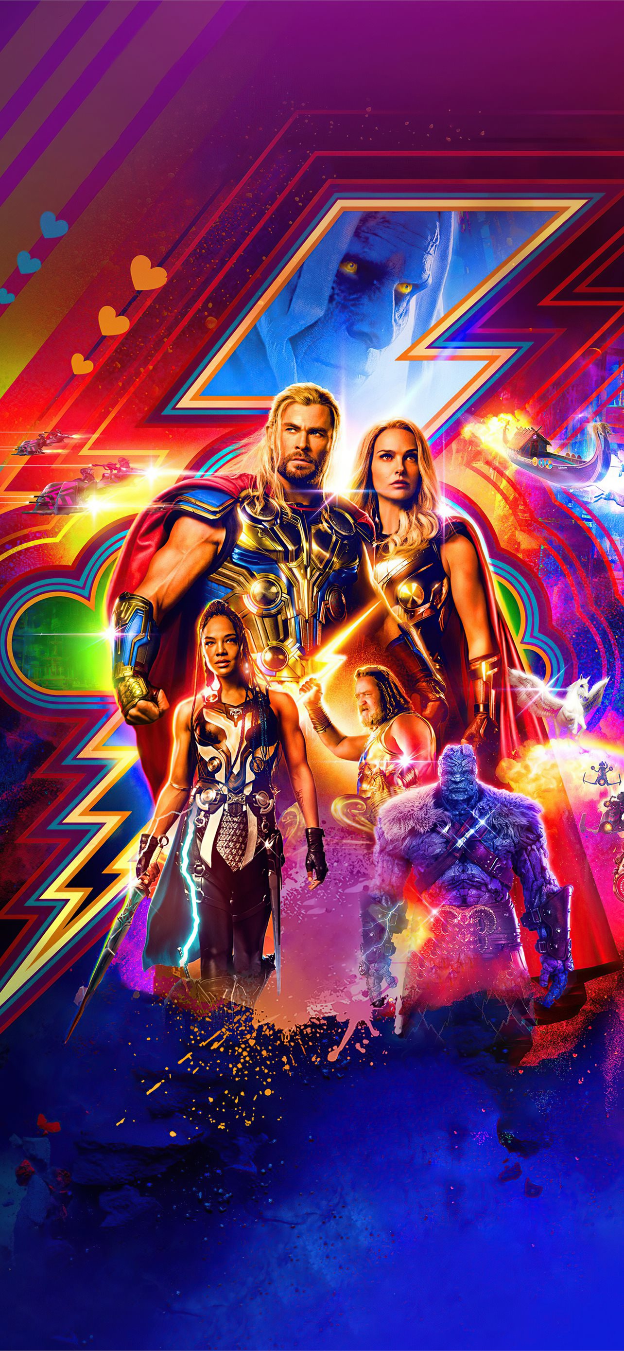 thor love and thunder movie 5k iPhone