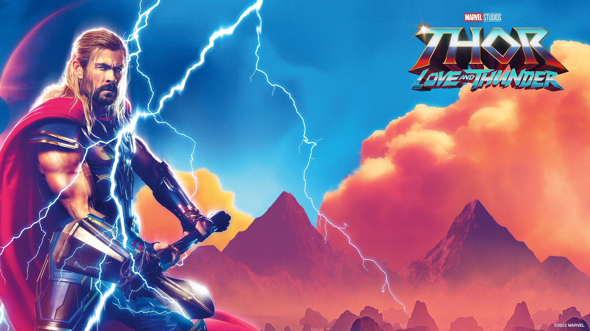 Prepare For The Arrival Of Marvel Studios' Thor: Love And Thunder with These Electrifying Wallpaper For Your Mobile And Video Calls!