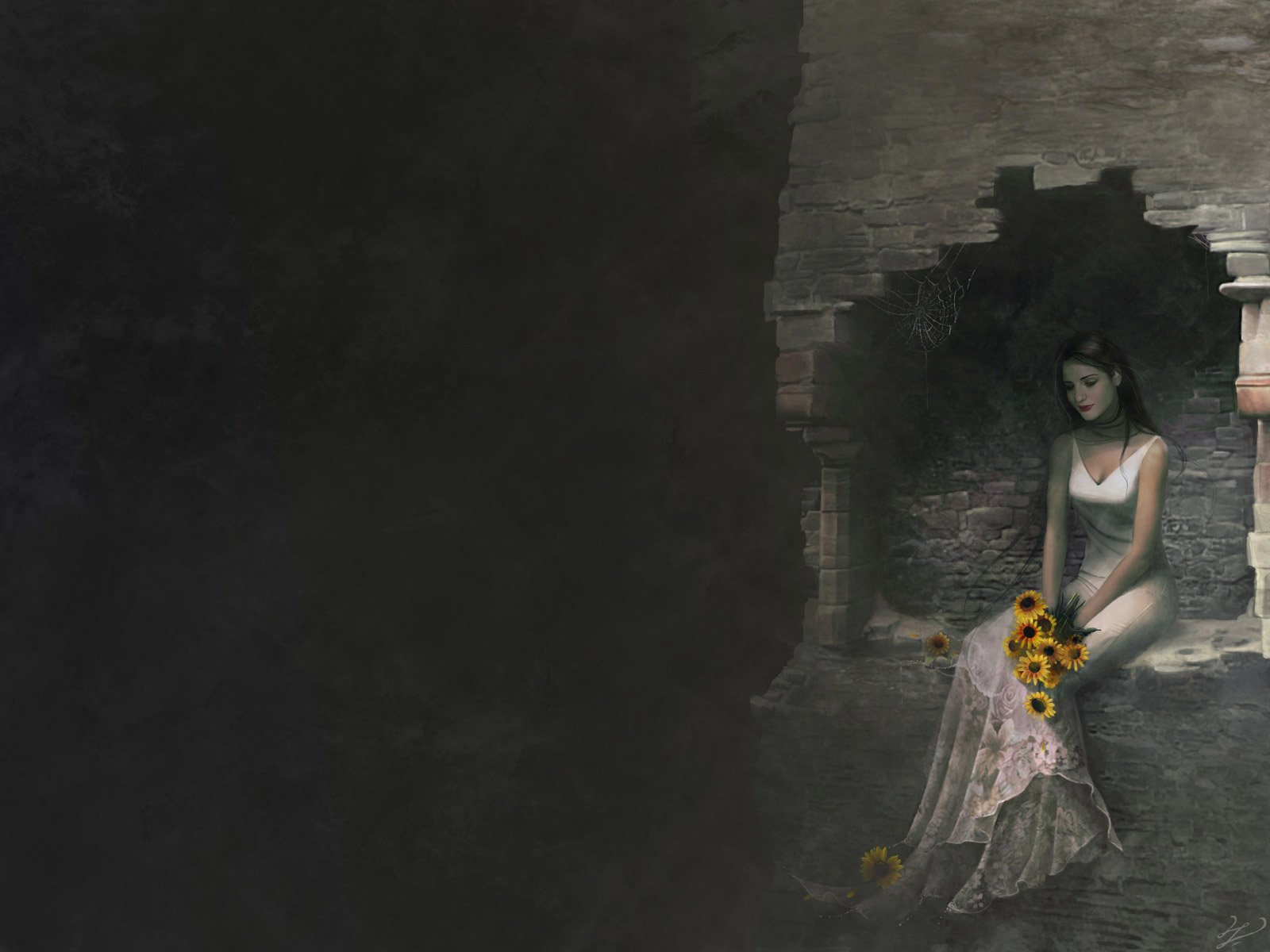 Mysterious Woman HD Wallpaper