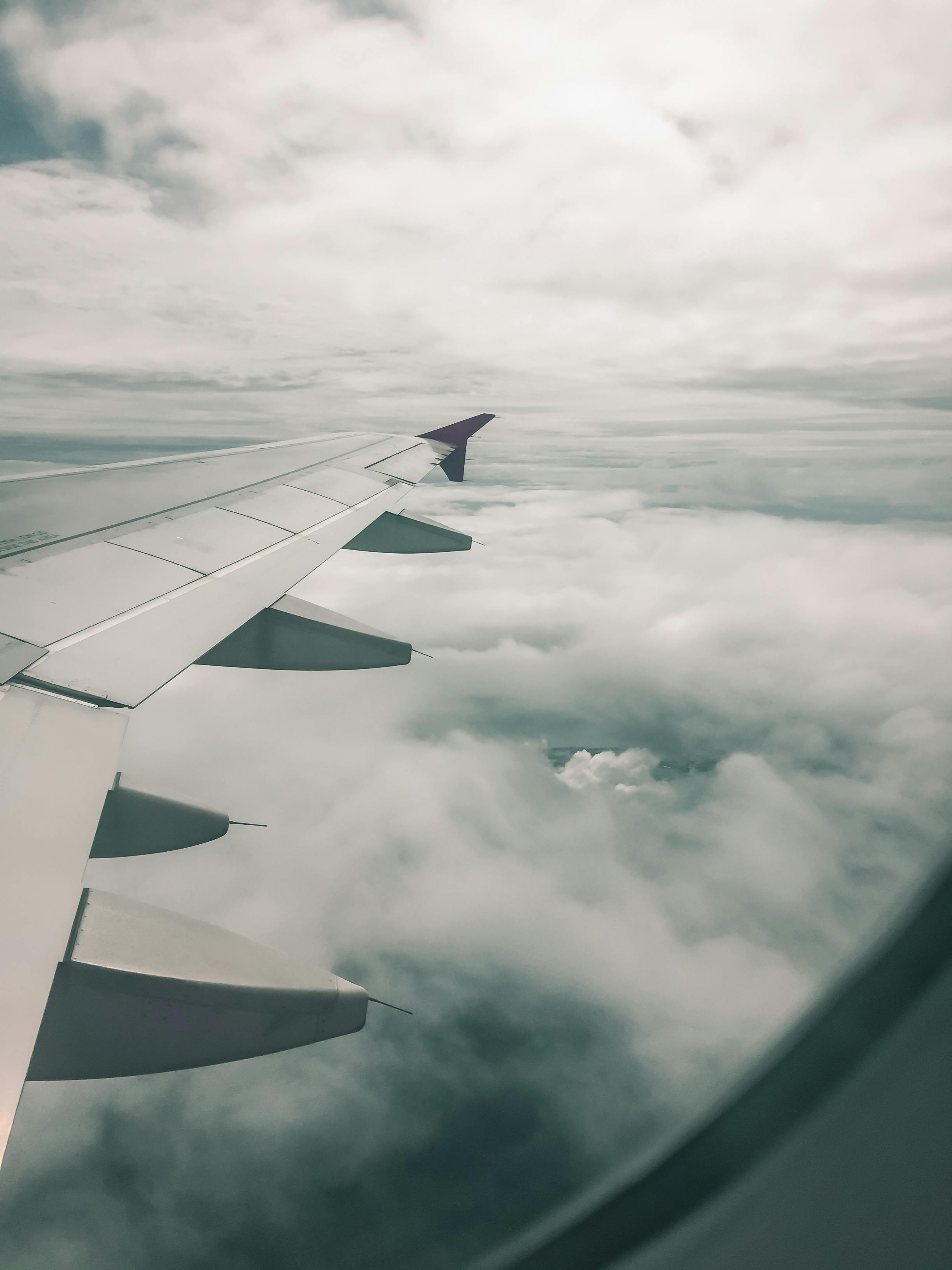 Airplane Window Photo, Download