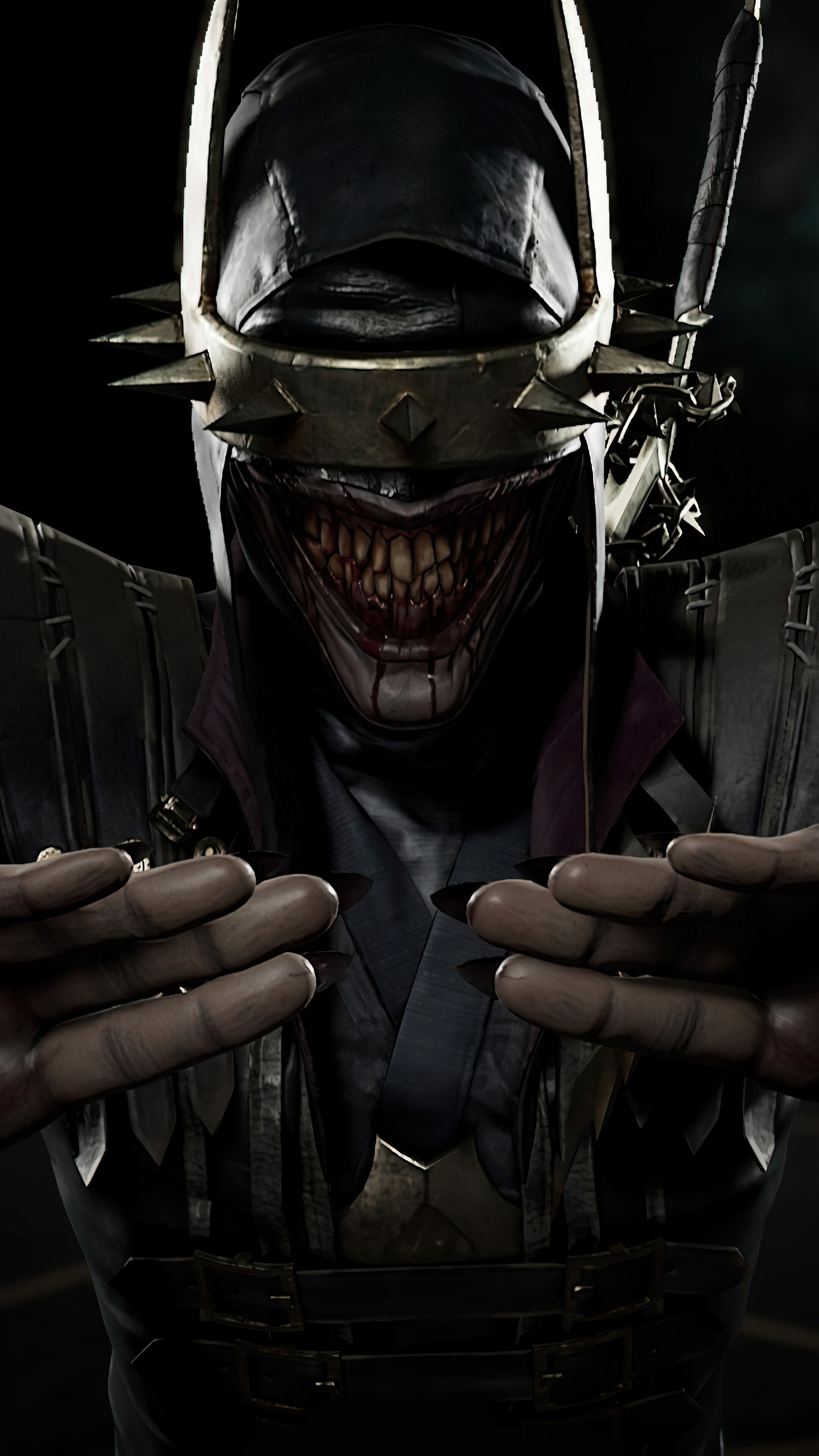 Noob Saibot Batman Who Laughs MK11 4K