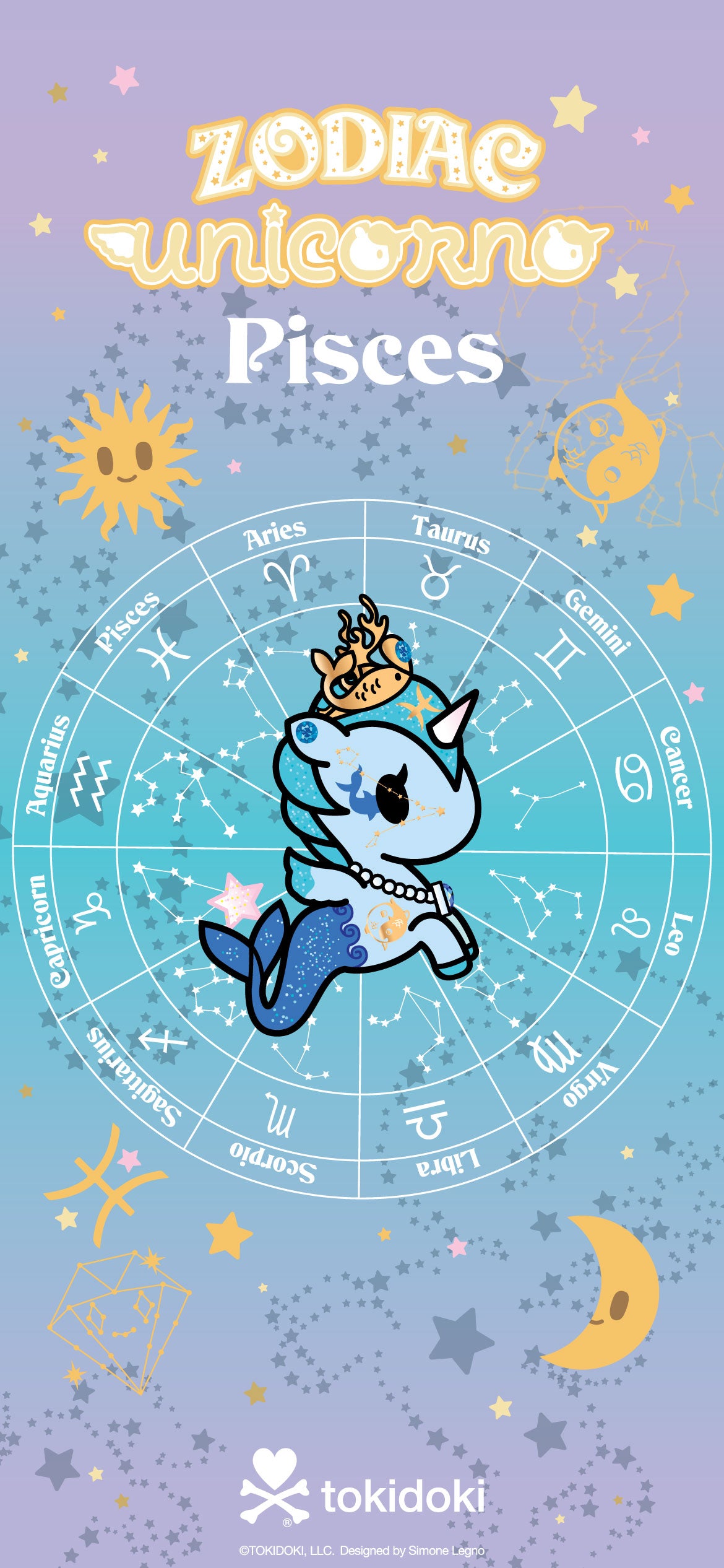 Zodiac Pisces Unicorno