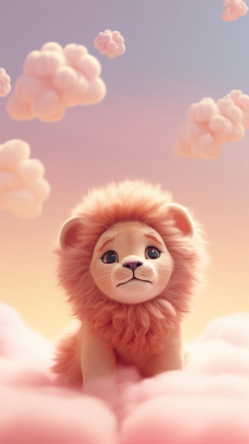 iPhone Wallpaper Cute Lion Image