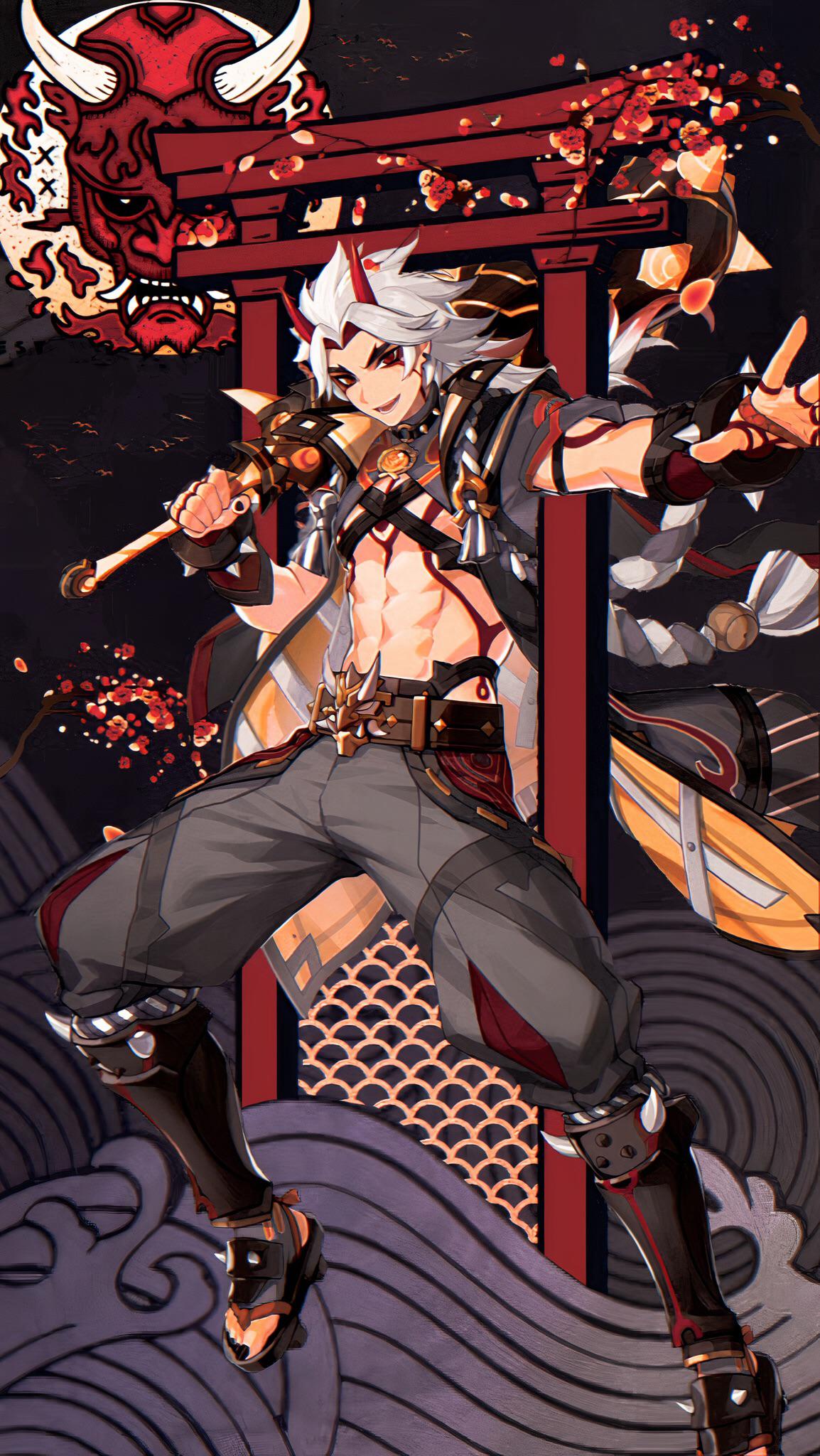 I made some Itto wallpaper