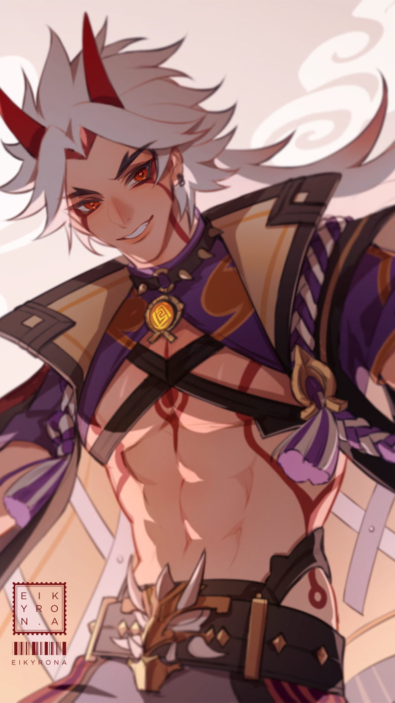 Arataki Itto Wallpaper's Ko