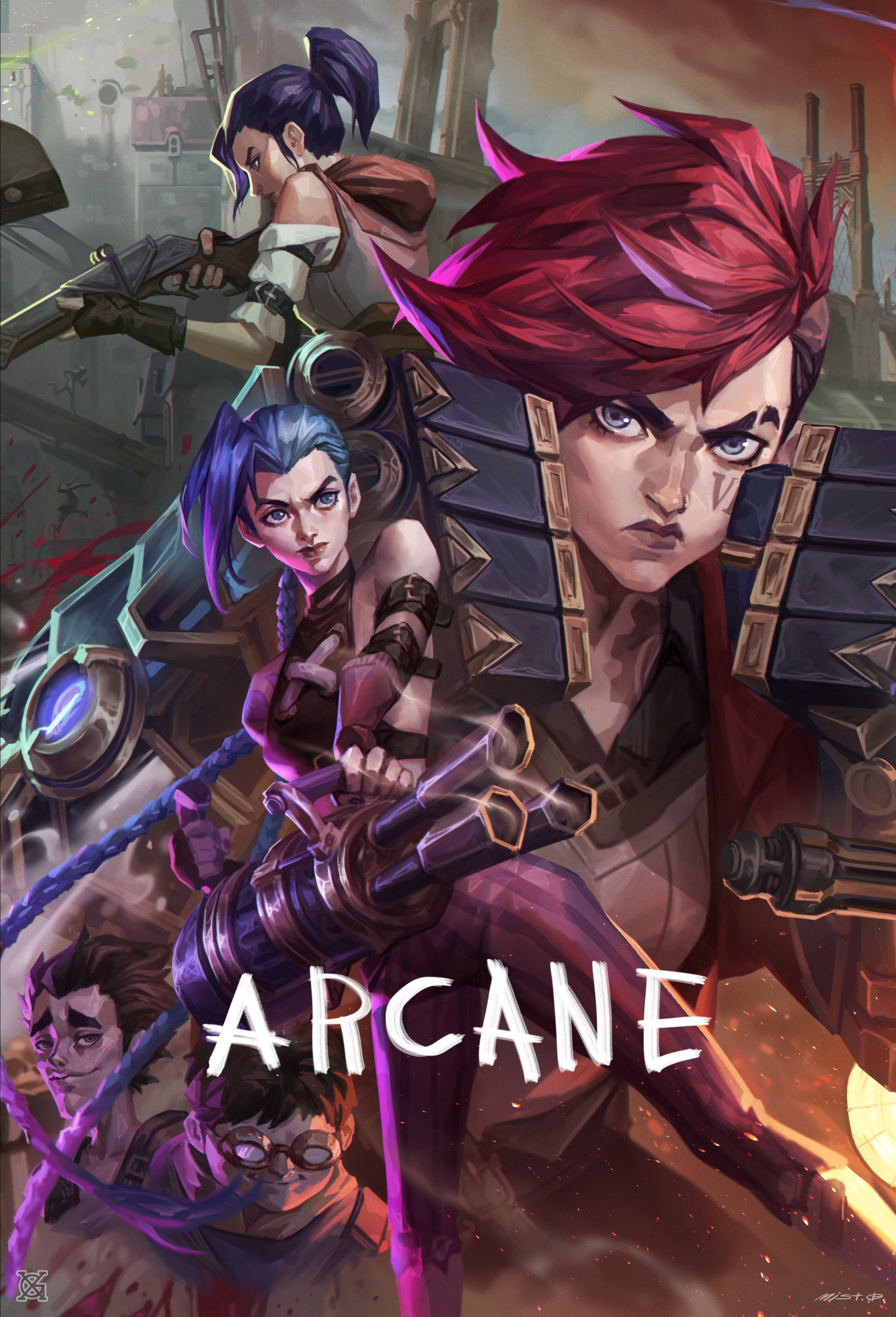 Mist XG painting Arcane