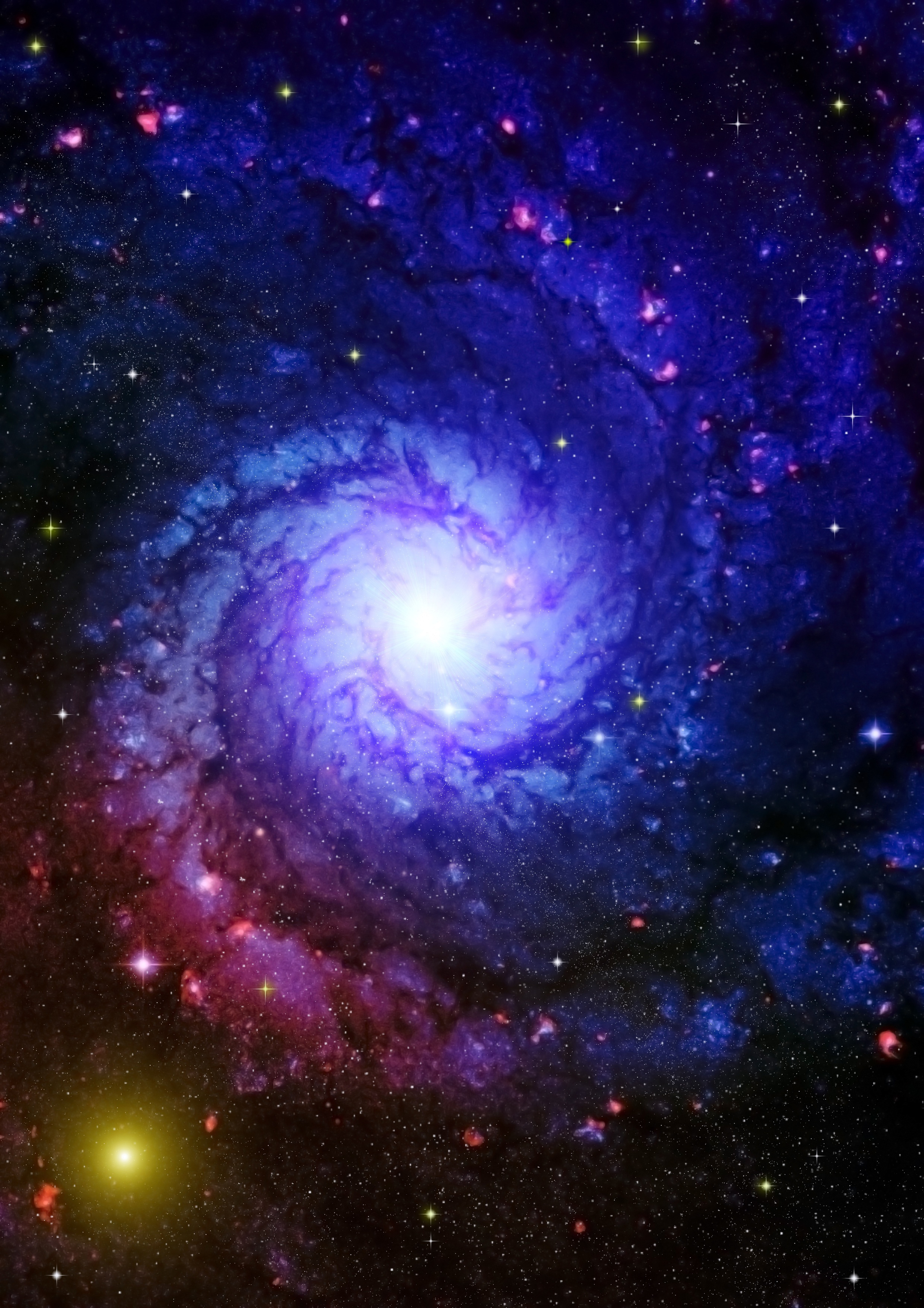 Far Away Galaxy Mural Your Way
