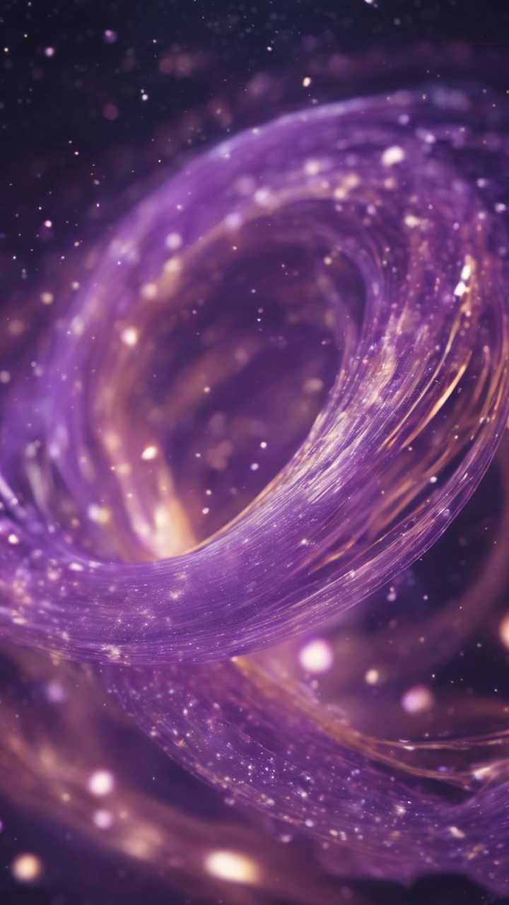 Spectral swirls of light purple shades